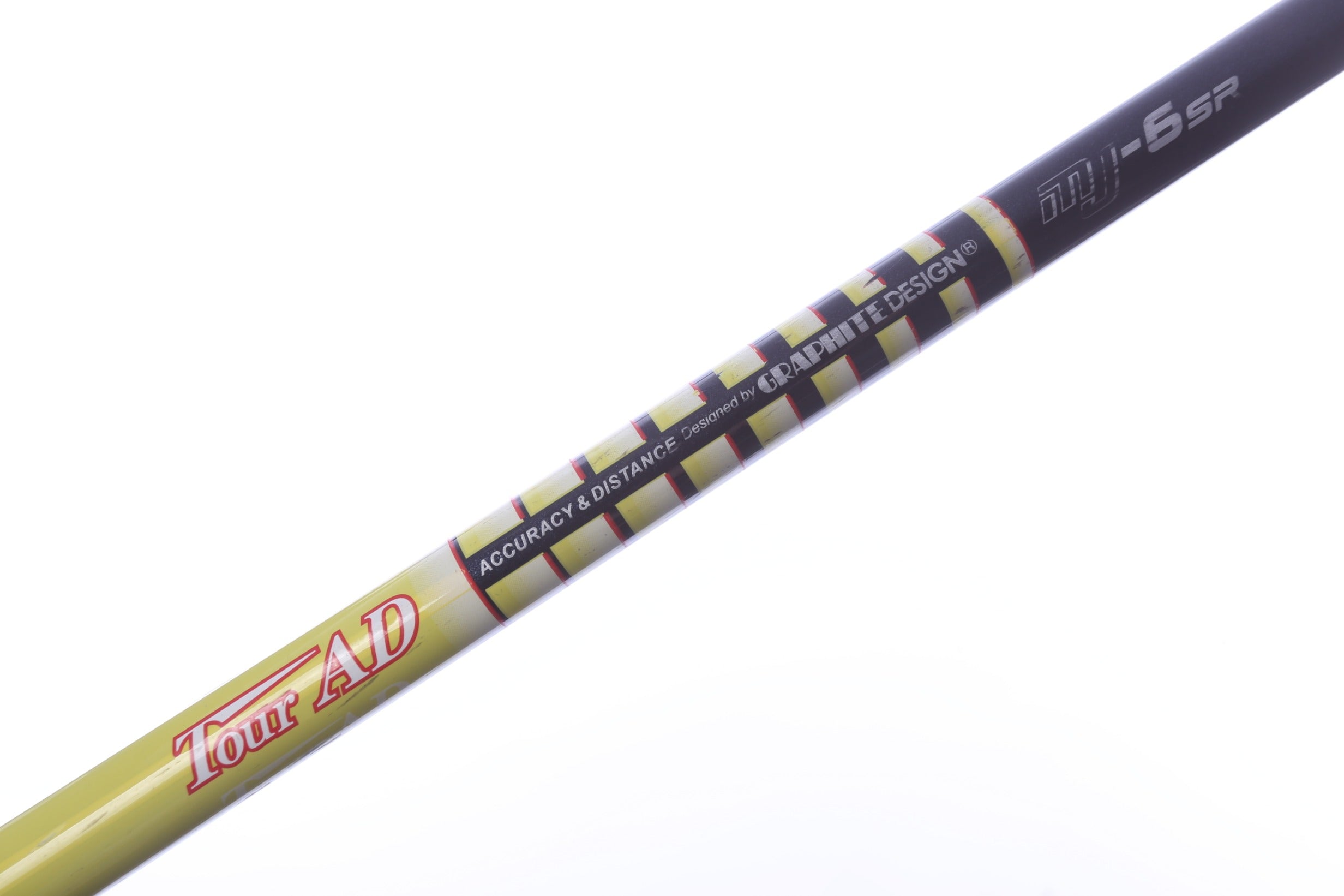 Used Graphite Design Tour AD MJ Driver Shaft Stiff Regular Flex Graphite - 43.25 in - Titleist Surefit Adapter