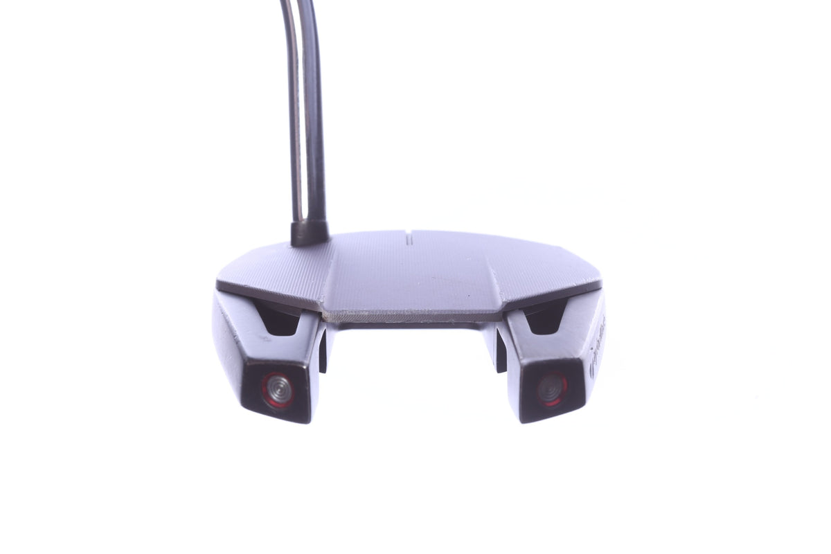 Used TaylorMade Spider GT Single Bend Black Putter - Right-Handed - 35 in - Mallet-Next Round
