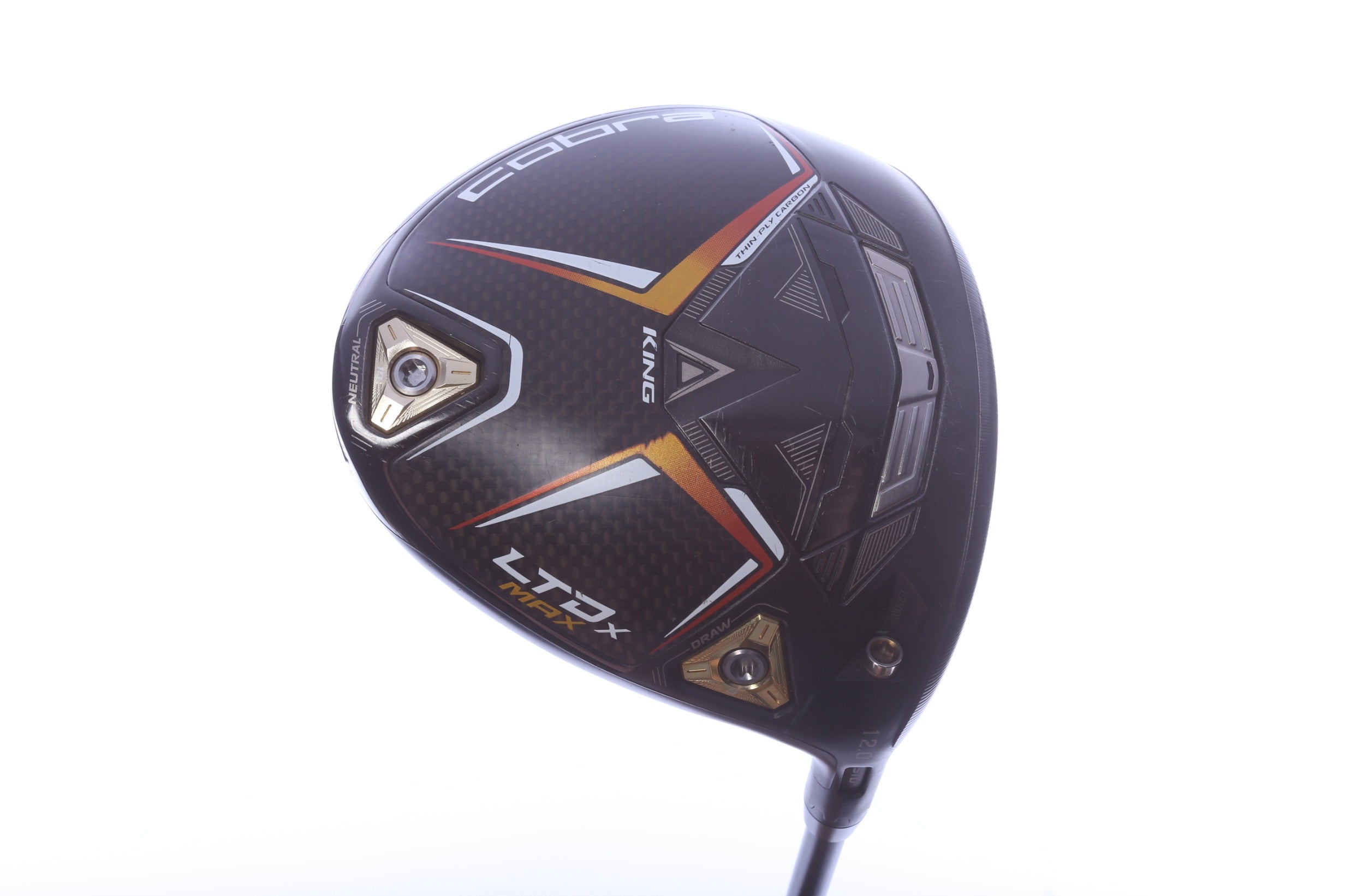 Used Cobra LTDx MAX Driver - 12 Degrees - Seniors Flex UST Mamiya Helium - Right-Handed