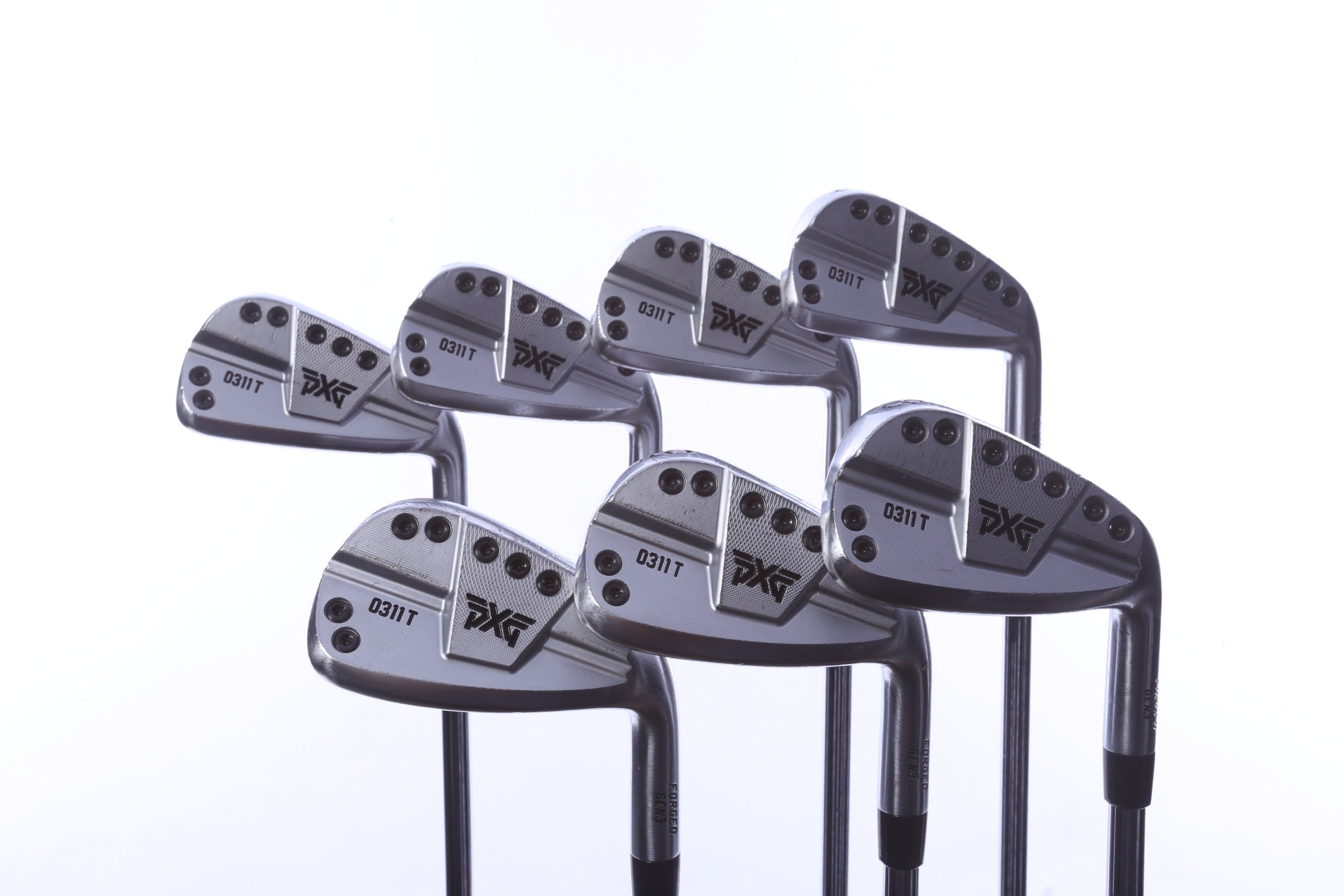 Used PXG 0311 T GEN3 Iron Set - Right-Handed - 4-PW - Stiff Flex-Next Round