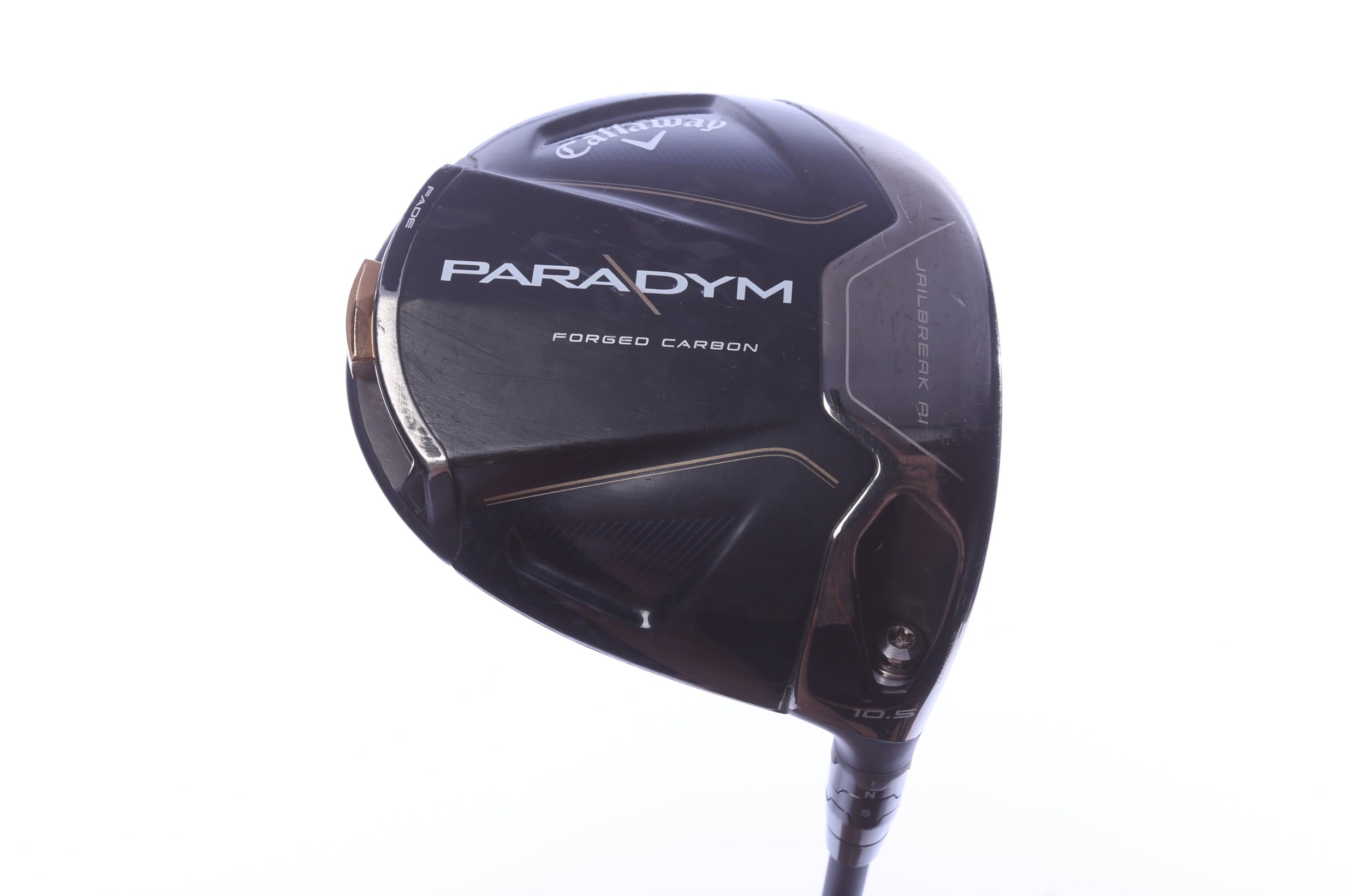 Used Callaway Paradym Driver - 10.5 Degrees - Stiff Flex Aldila NVS Orange - Right-Handed