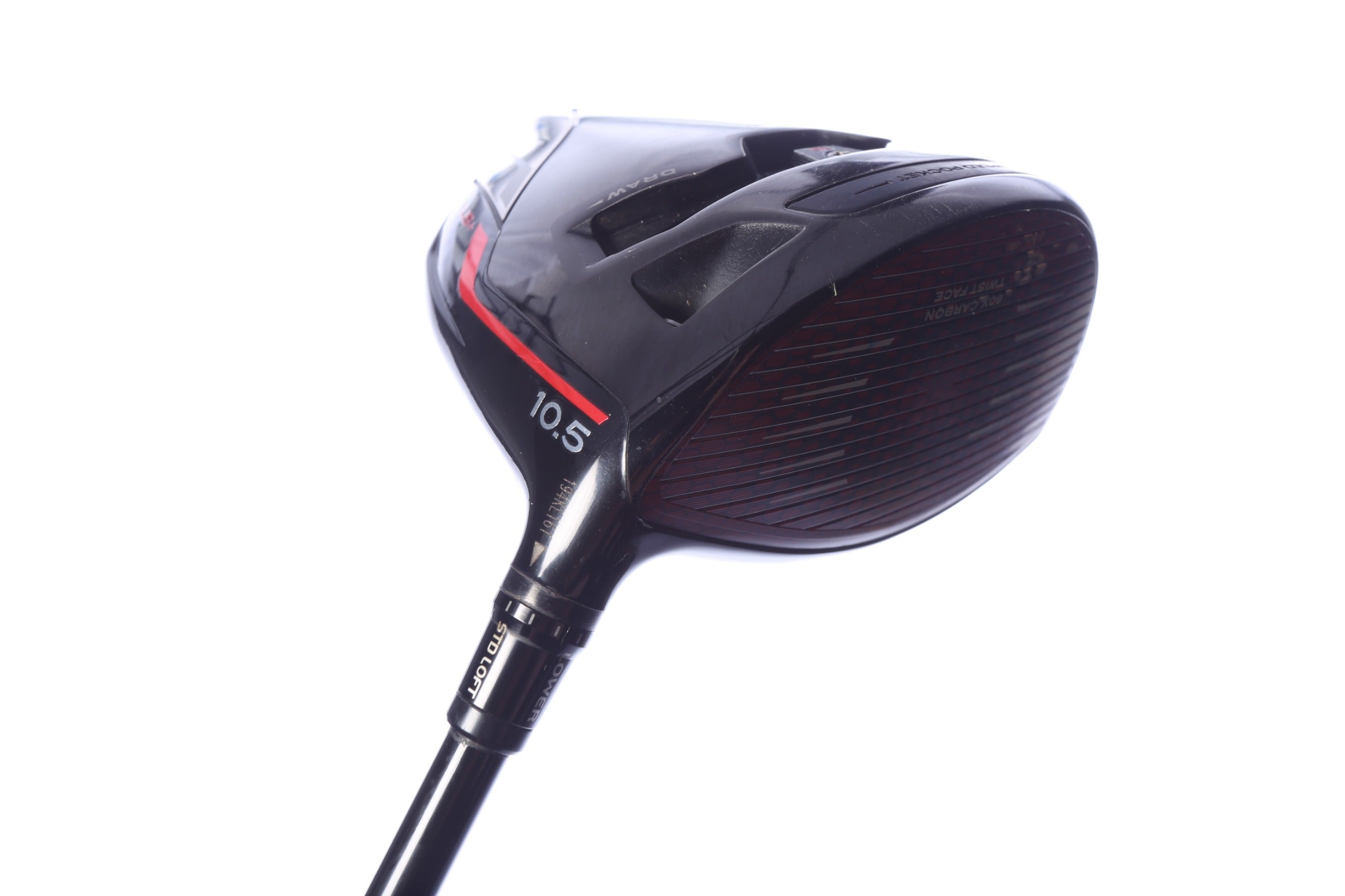 Used TaylorMade STEALTH 2 PLUS Driver - 10.5 Degrees - Stiff Flex Project X HZRDUS Smoke Red RDX - Right-Handed