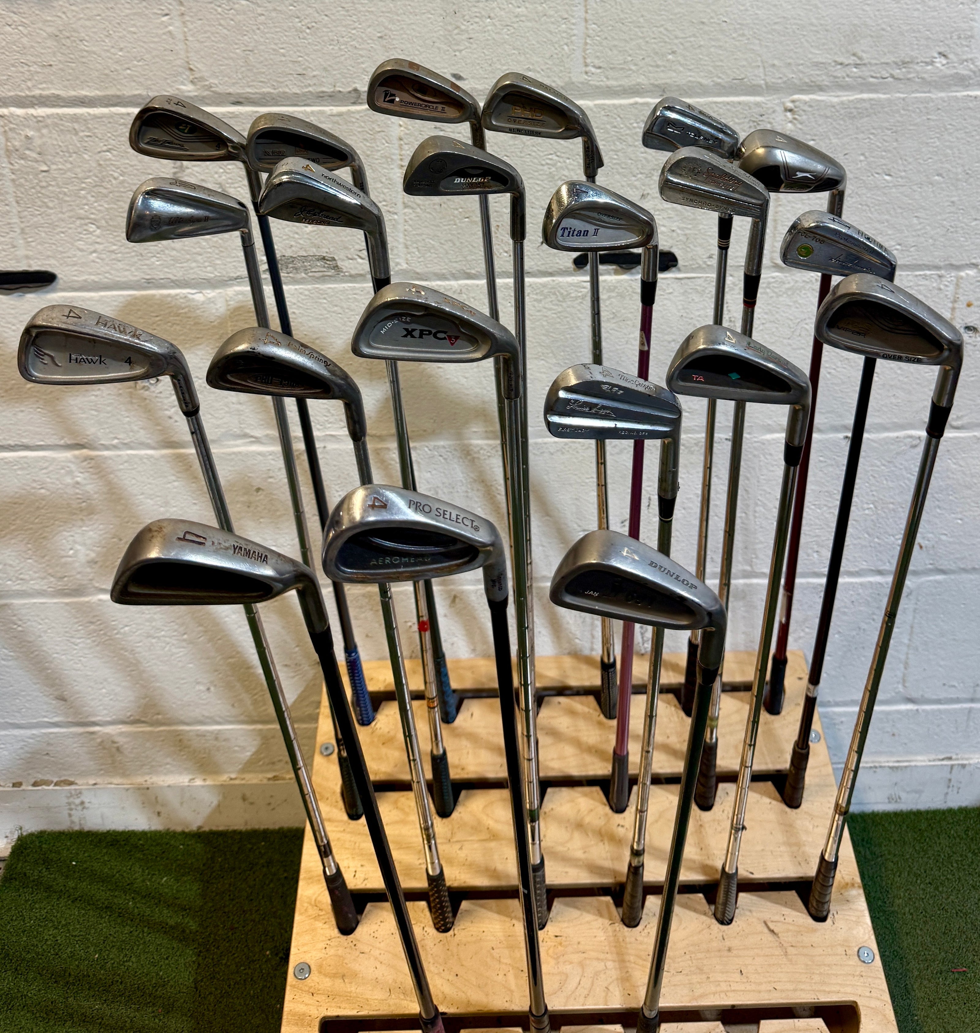 Wholesale Lot of 45 Golf Clubs - Assorted Single Irons-Next Round