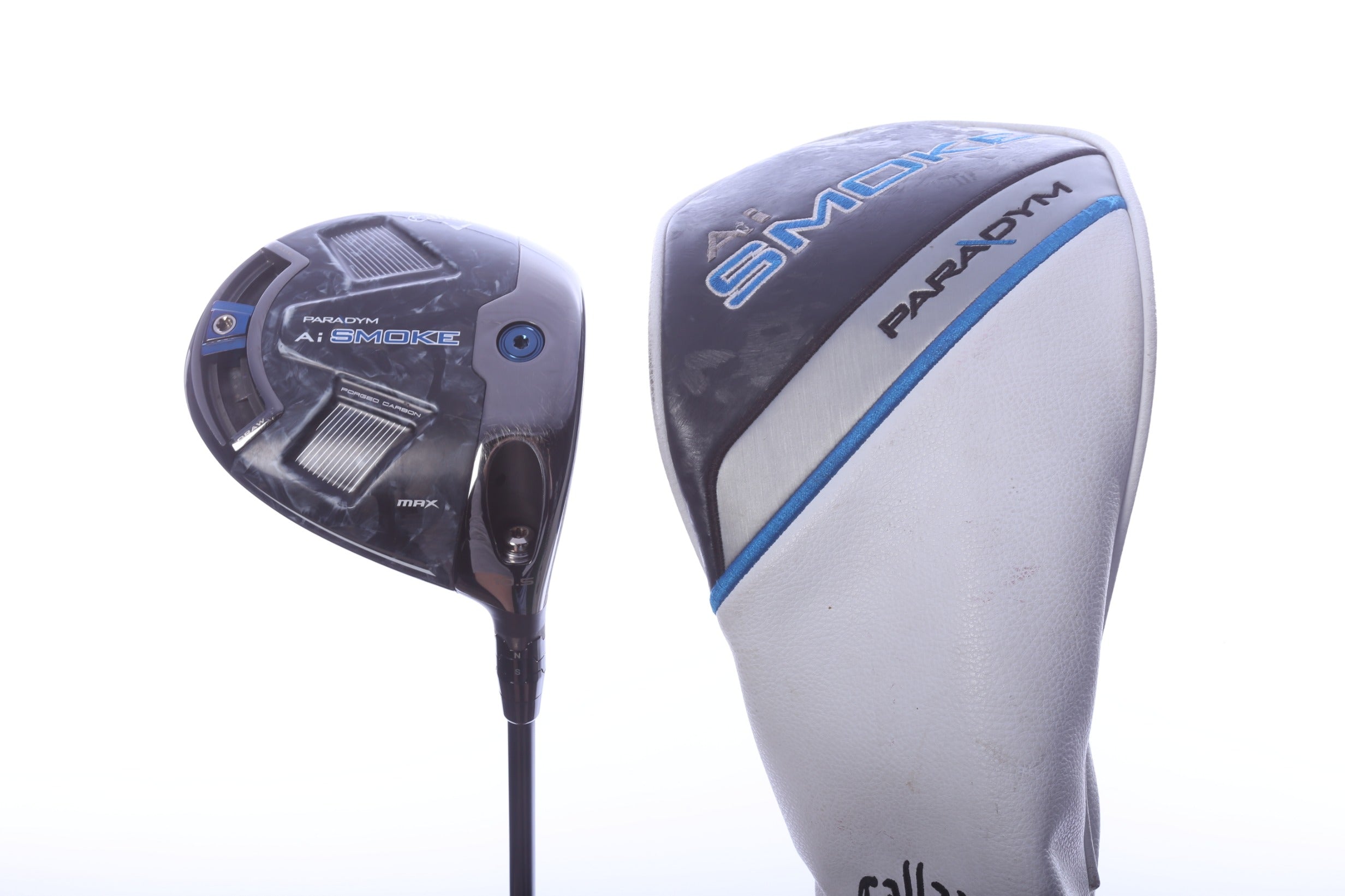 Used Callaway Paradym Ai Smoke MAX Driver - 10.5 Degrees - Regular Flex Mitsubishi Tensei AV Blue - Right-Handed