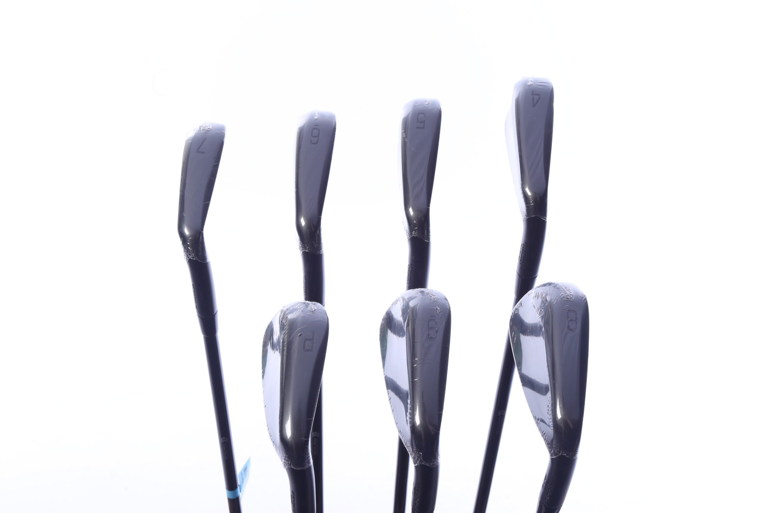 Used Mizuno JPX 925 Forged Black Iron Set - Right-Handed - 4-PW - Stiff Flex