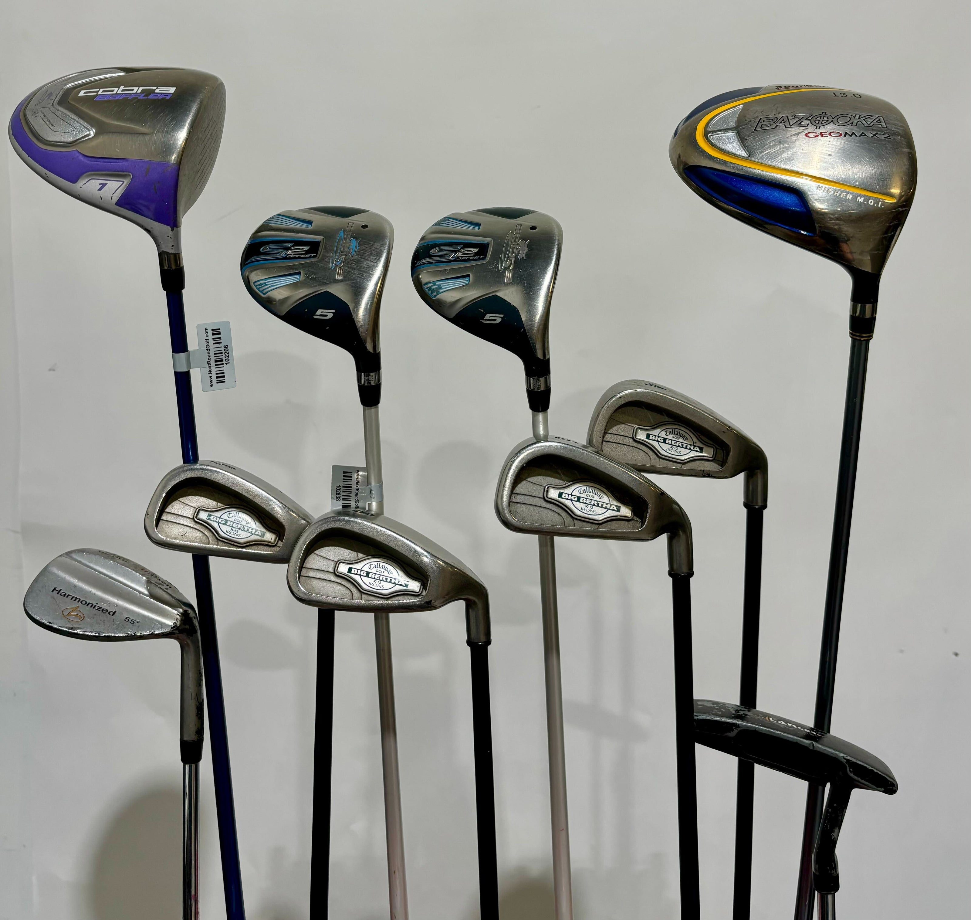 Wholesale Lot of 30 Golf Clubs - Assorted Golf Clubs-Next Round
