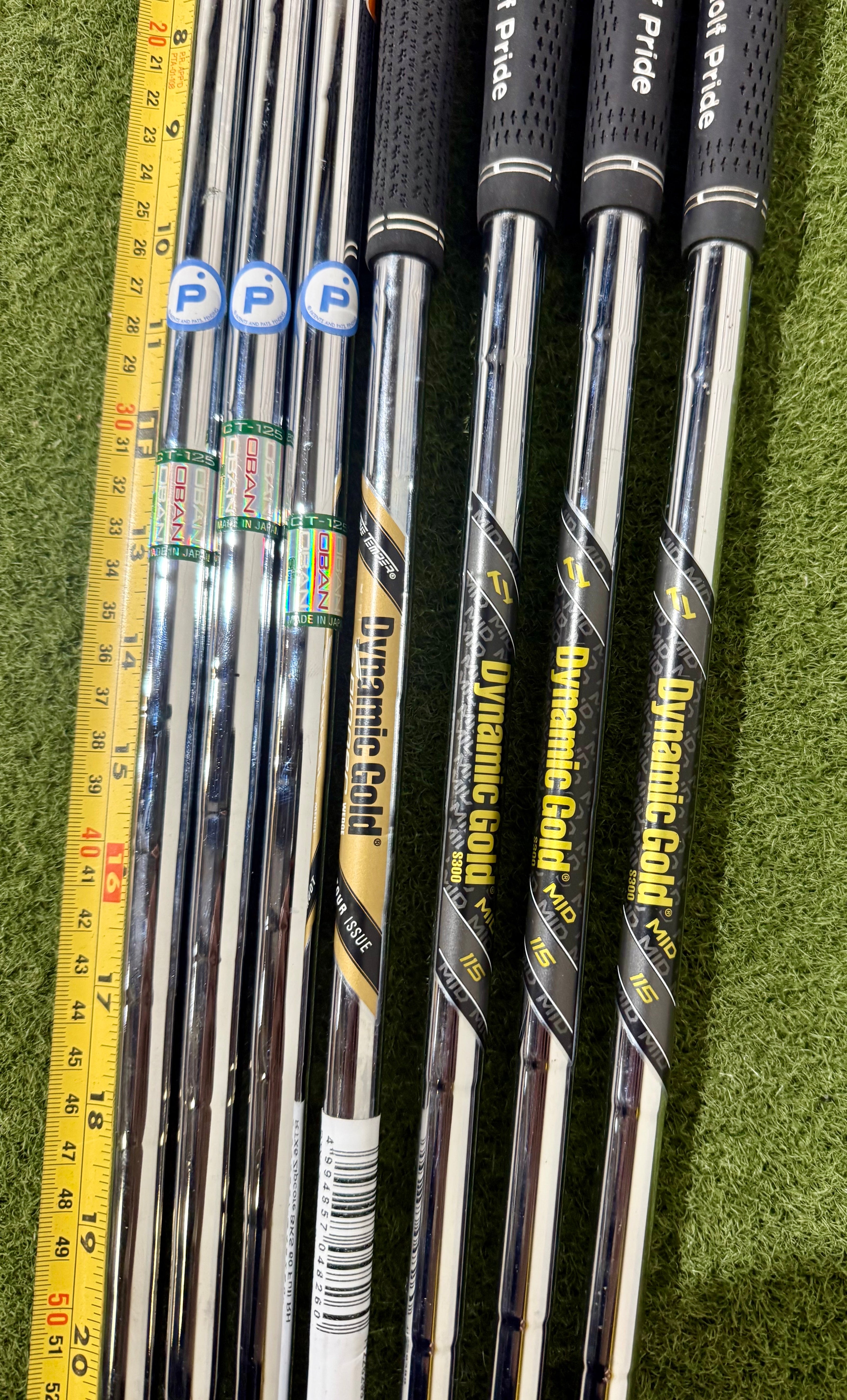 Wholesale Lot of 7 Golf Shafts- Oban & True Temper-Next Round