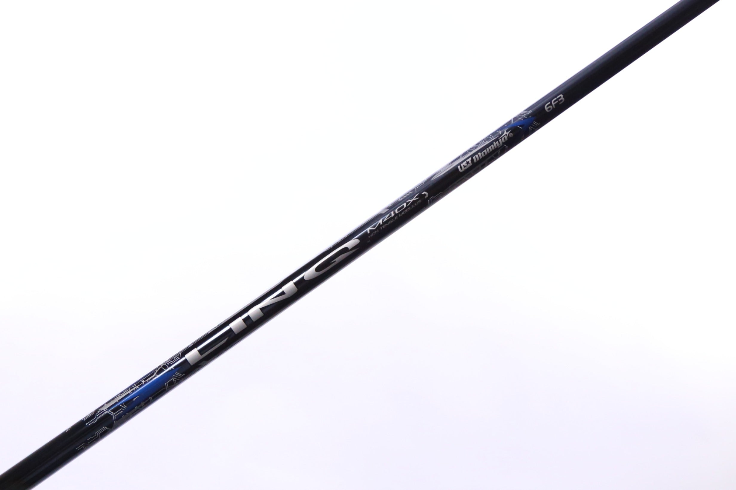 Used Ust Mamiya Lin-Q M40X Blue Fairway Wood Shaft Regular Flex Graphite - 42.75 in - Cobra MyFly Adapter-Next Round