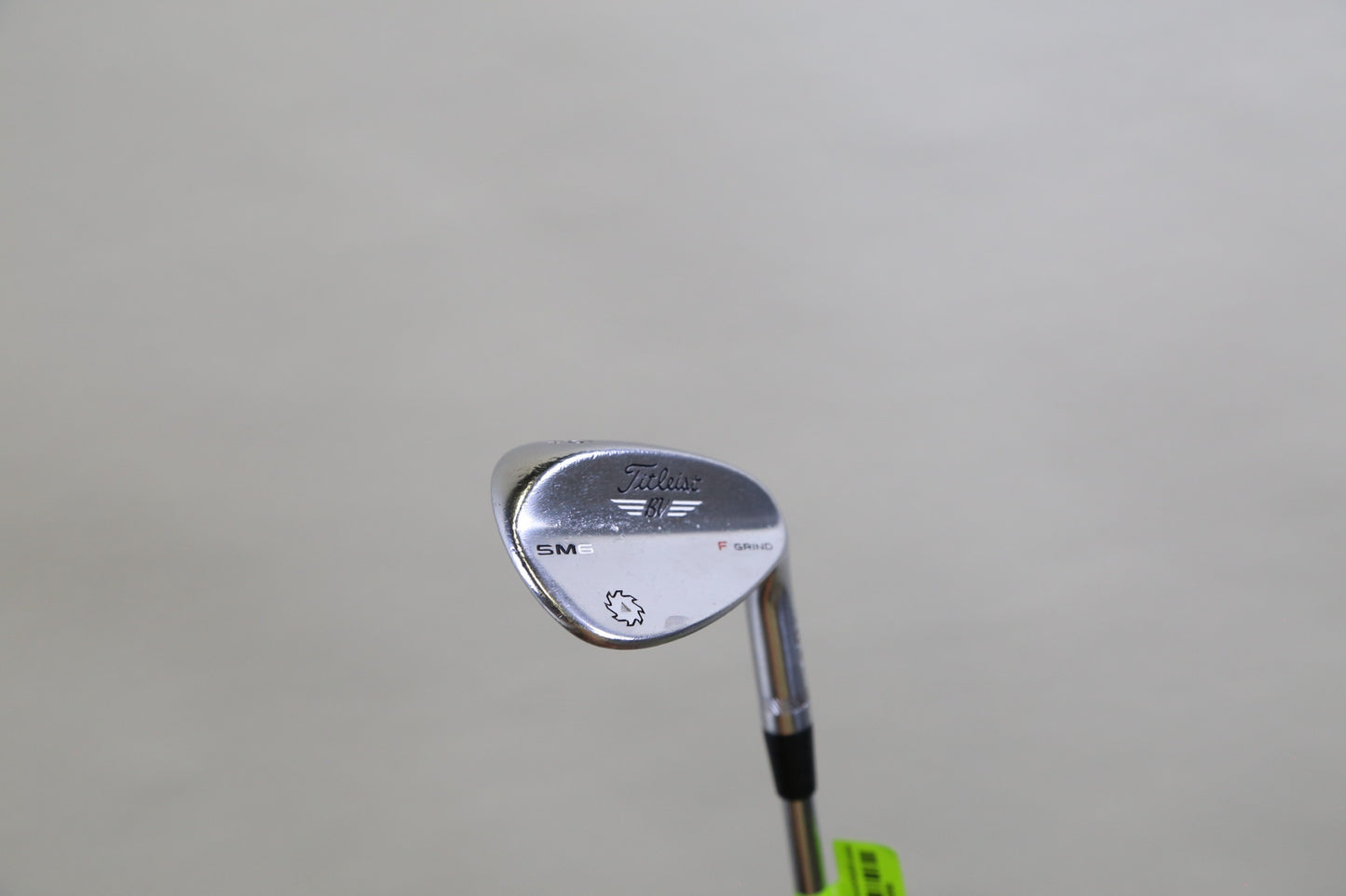 Used Titleist Vokey SM6 Tour Chrome F Grind Sand Wedge - Right-Handed - 56 Degrees - Stiff Flex