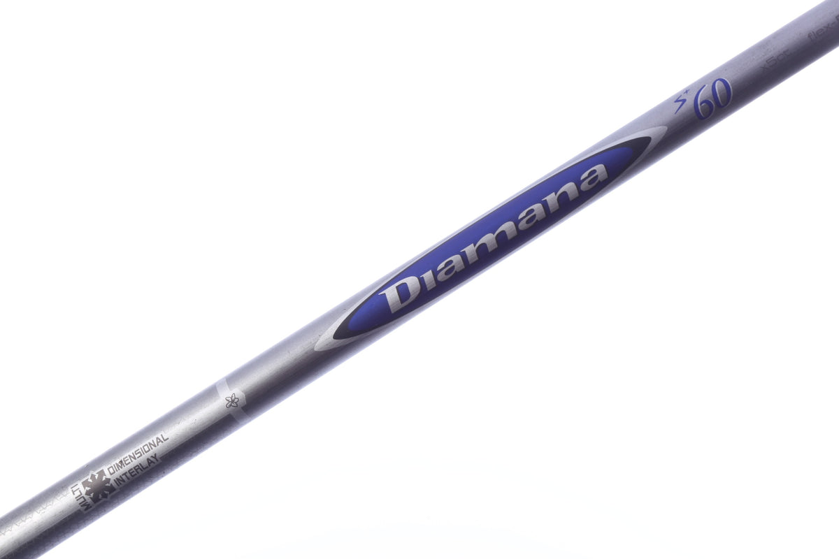 Used Mitsubishi Diamana S+ Driver Shaft Regular Flex Graphite - 44 in - Titleist Surefit Adapter