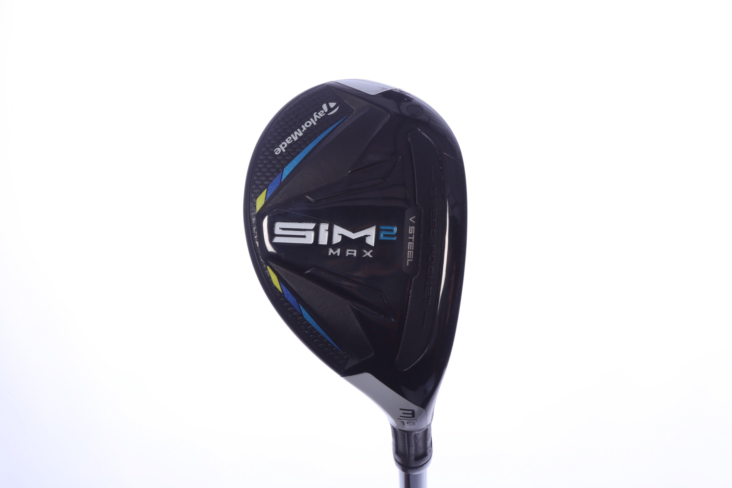 Used TaylorMade SIM2 MAX Rescue 3H Hybrid - Right-Handed - 19 Degrees - Regular Flex-Next Round