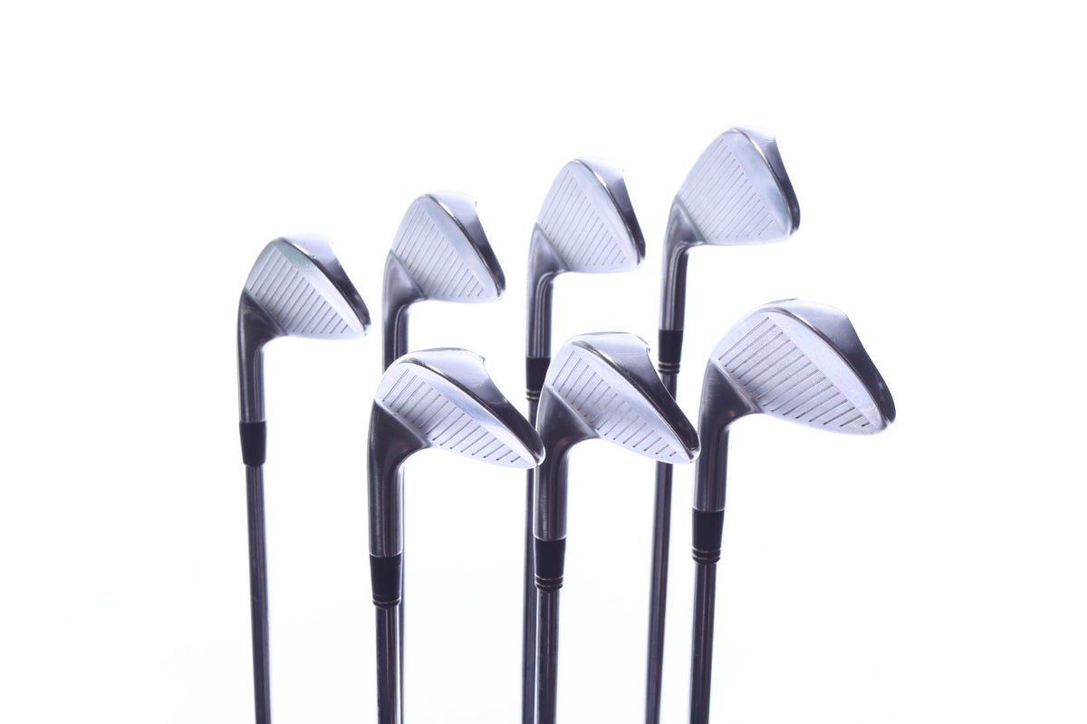 Used TaylorMade 2009 Tour Preferred Iron Set - Right-Handed - 4-PW - Stiff Flex