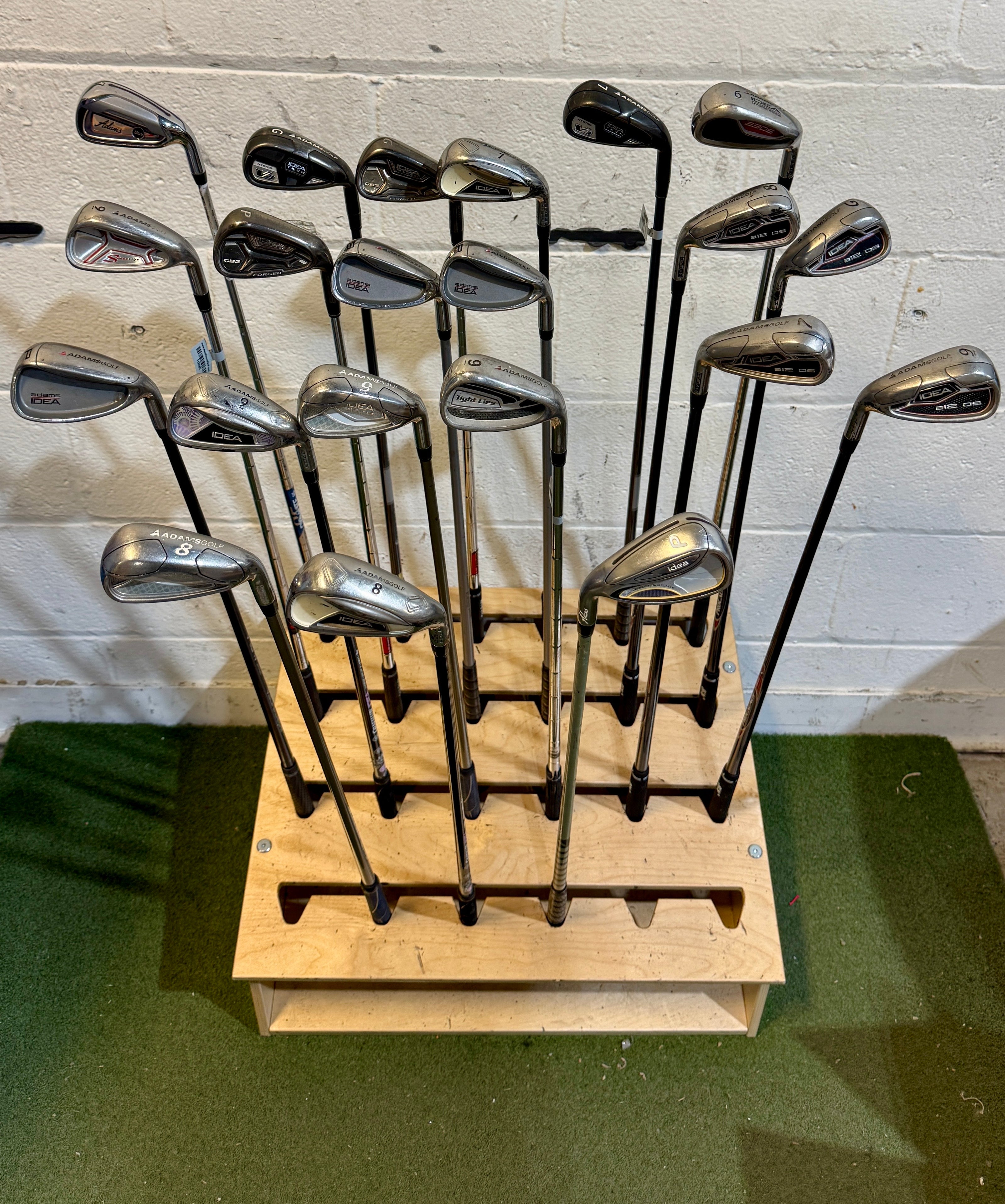 Wholesale Lot of 45 Golf Clubs - Adams Single Irons-Next Round