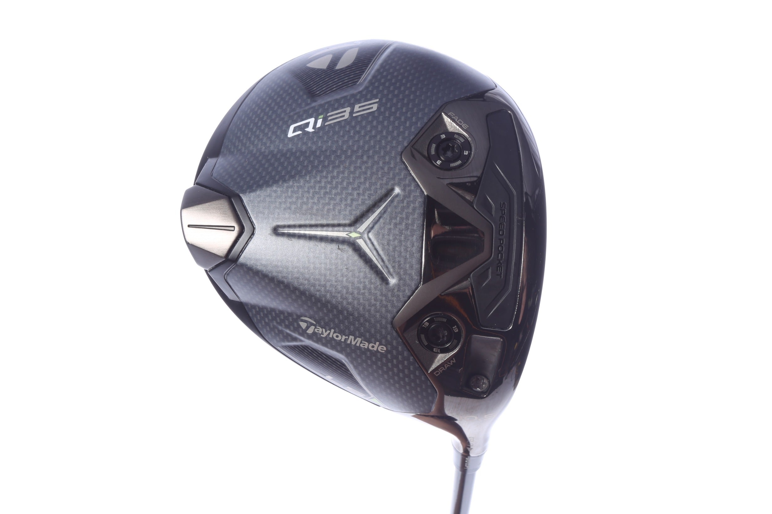Used TaylorMade Qi35 LS Driver - 10.5 Degrees - Regular Flex Project X HZRDUS Smoke Red RDX - Right-Handed-Next Round