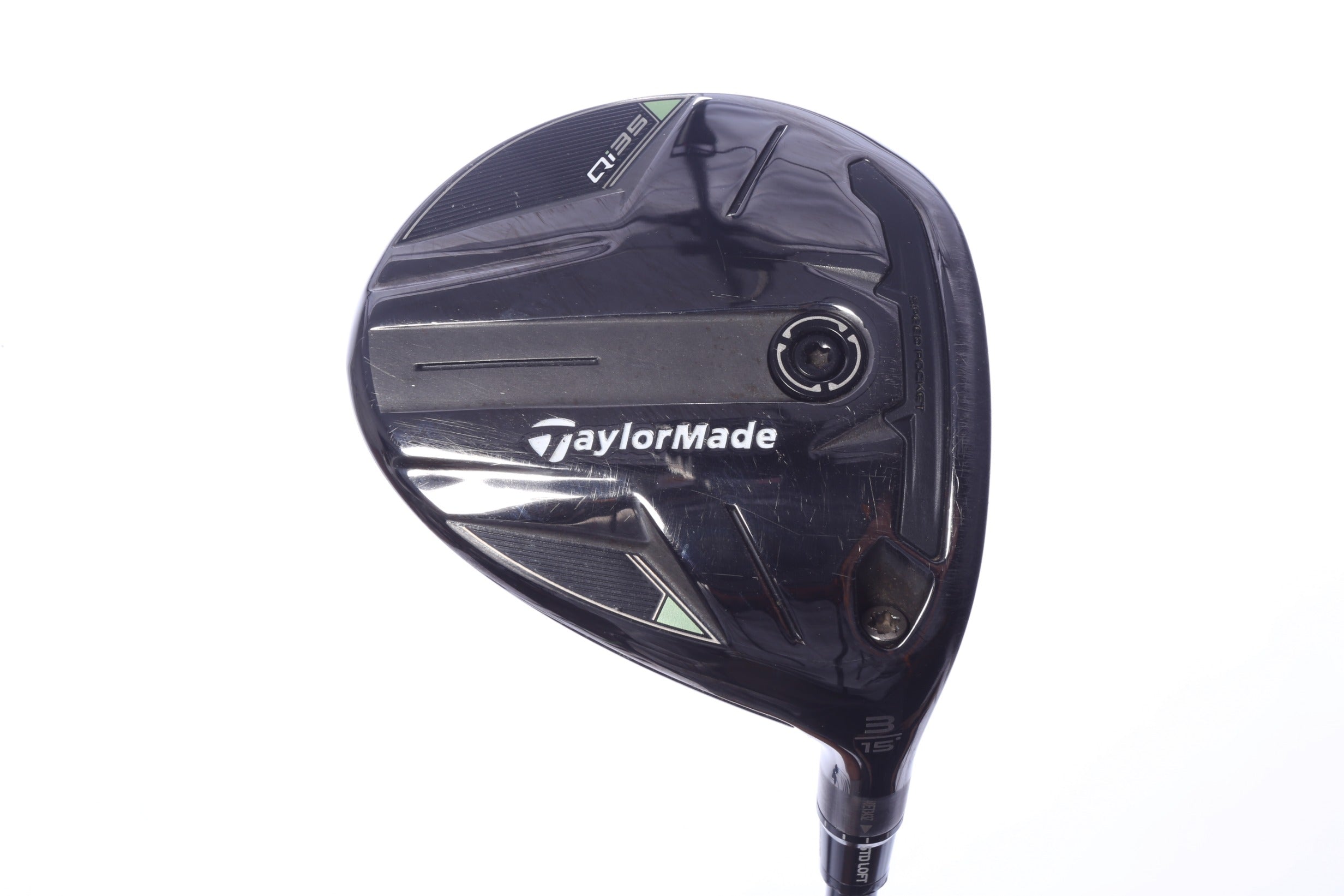 Used TaylorMade Qi35 3-Wood - Right-Handed - 15 Degrees - Stiff Flex-Next Round