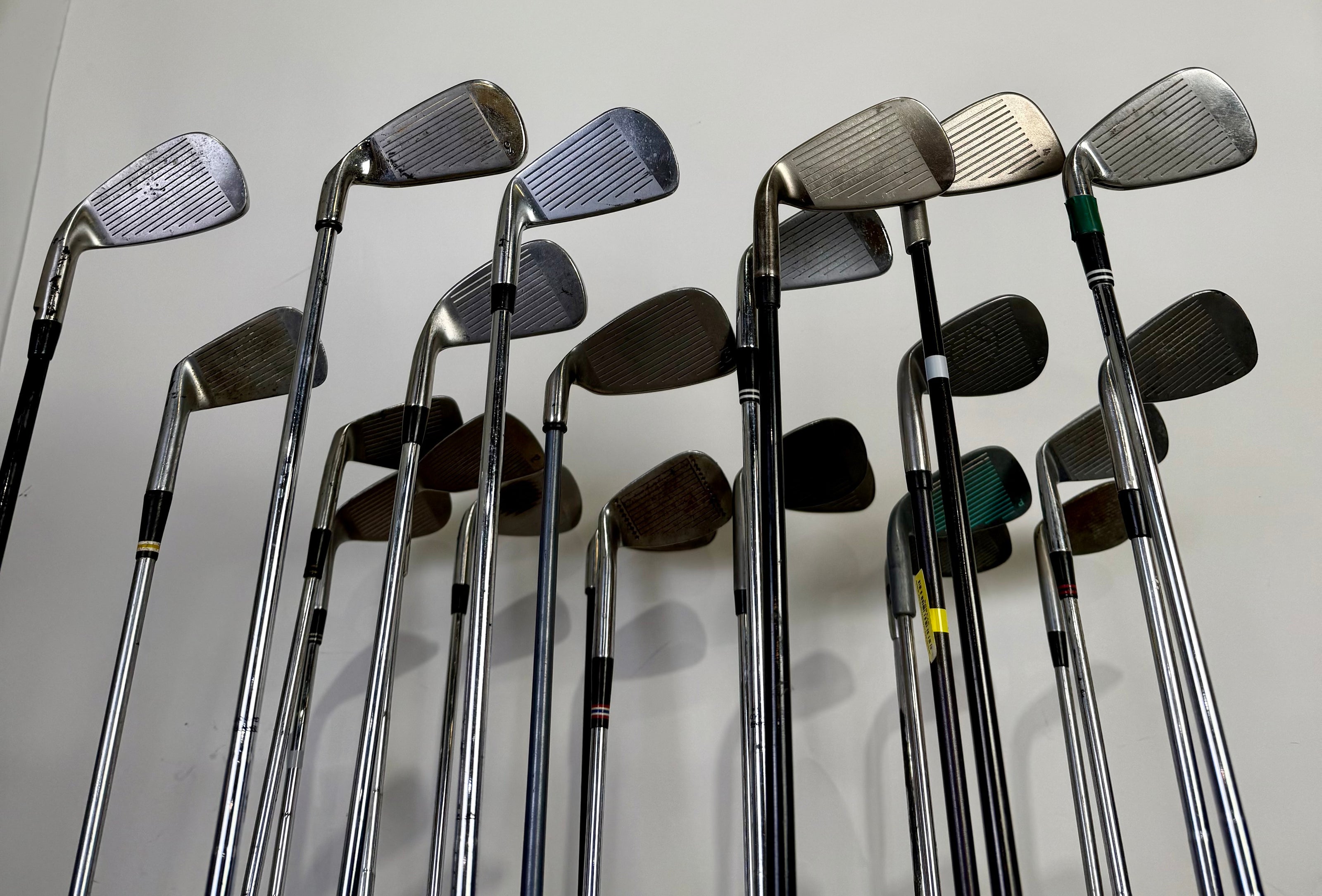 Wholesale Lot of 24 Golf Clubs - Right Handed - Assorted brands and Flexes-Next Round