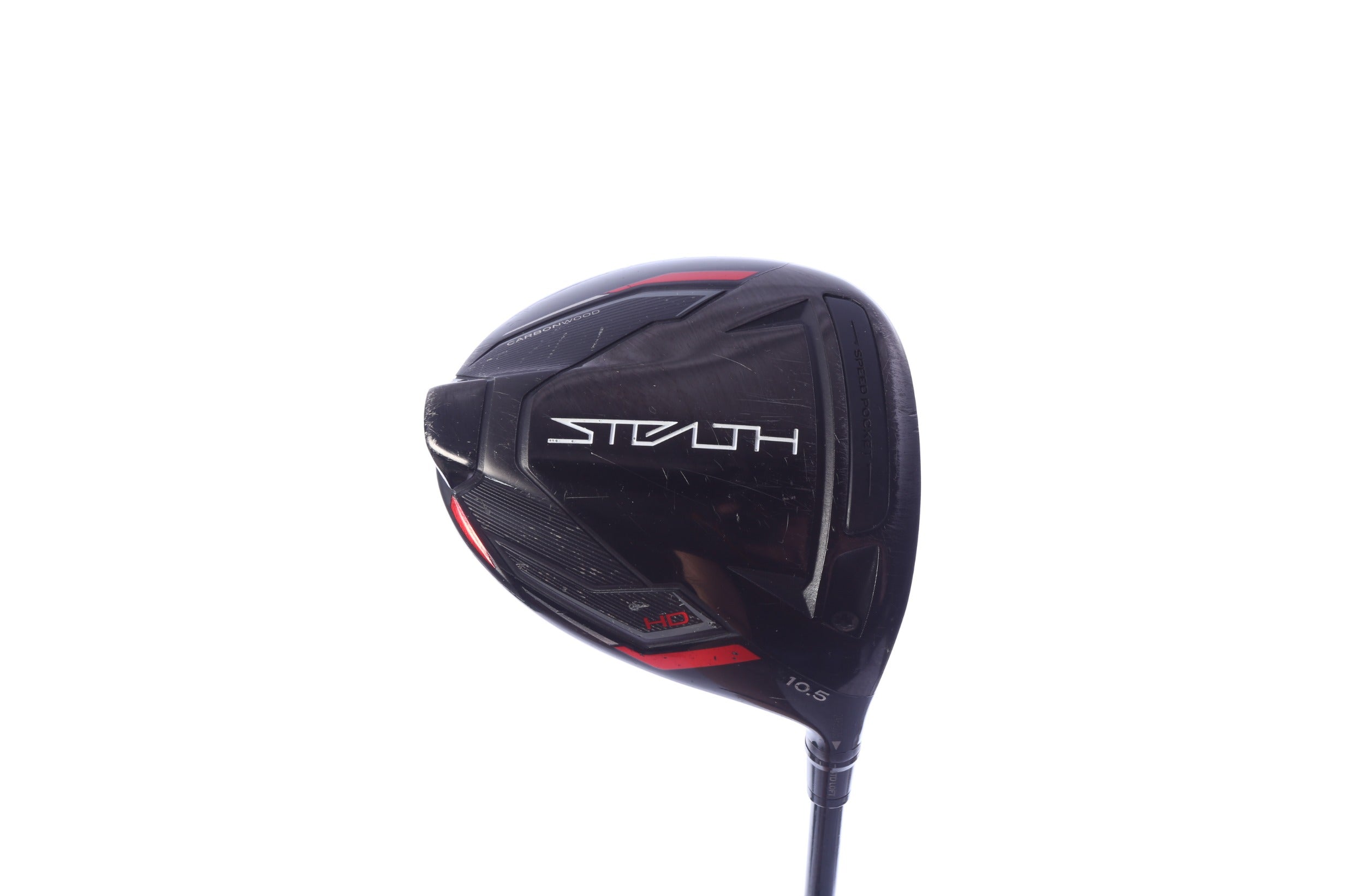 Used TaylorMade STEALTH HD Driver - 10.5 Degrees - Regular Flex Fujikura Air Speeder - Right-Handed