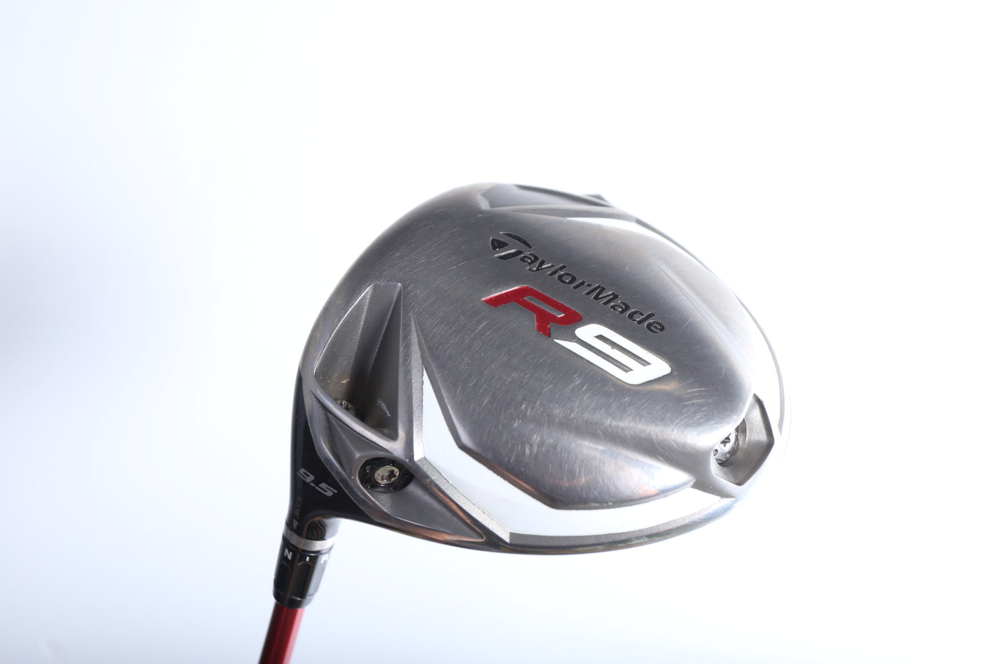 Used TaylorMade R9 Driver - 9.5 Degrees - Stiff Flex Fujikura Motore F1 - Left-Handed-Next Round
