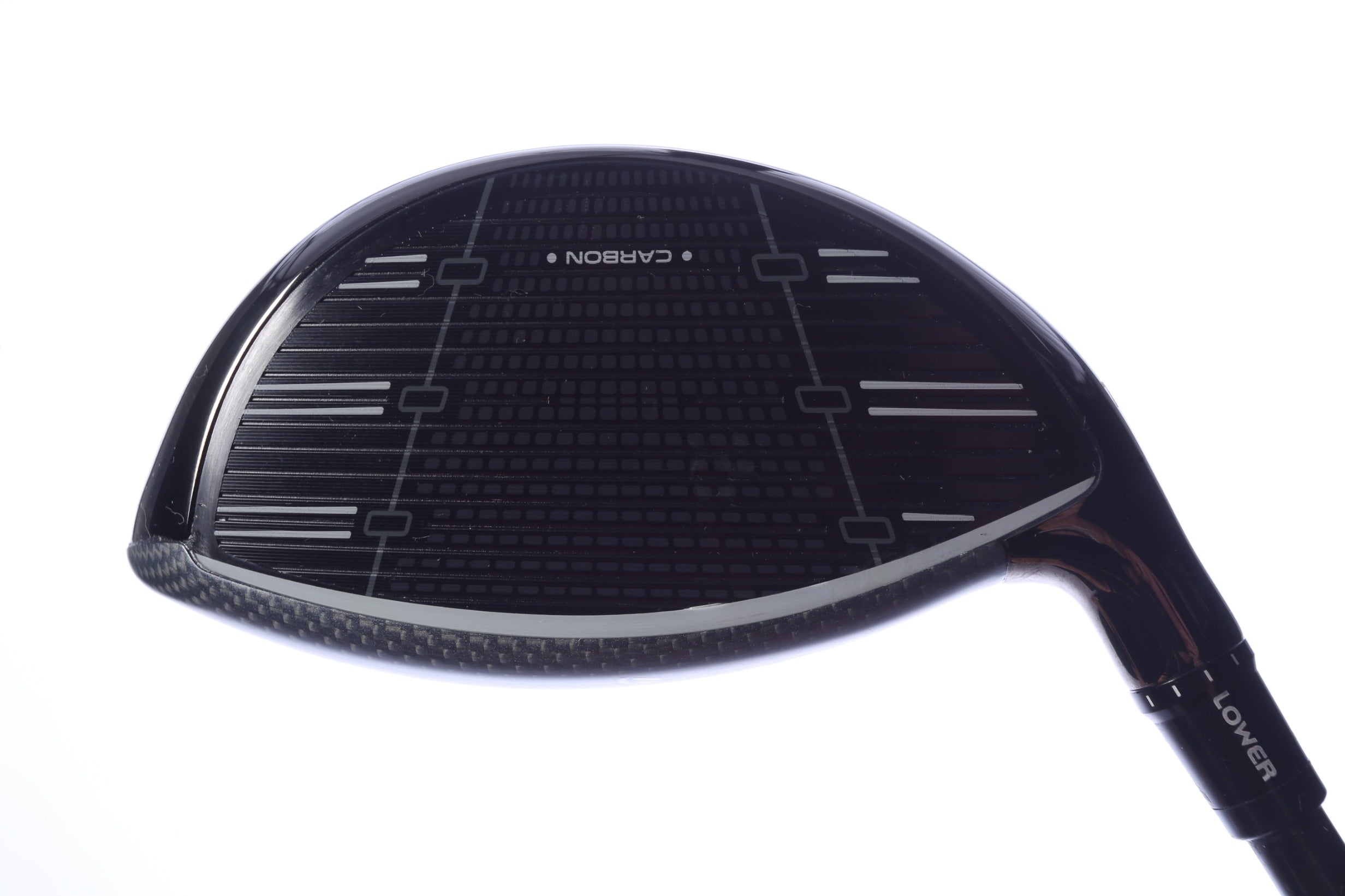 Used TaylorMade Qi35 MAX Driver - 10.5 Degrees - Stiff Flex Project X HZRDUS SMOKE Red RDX - Left-Handed