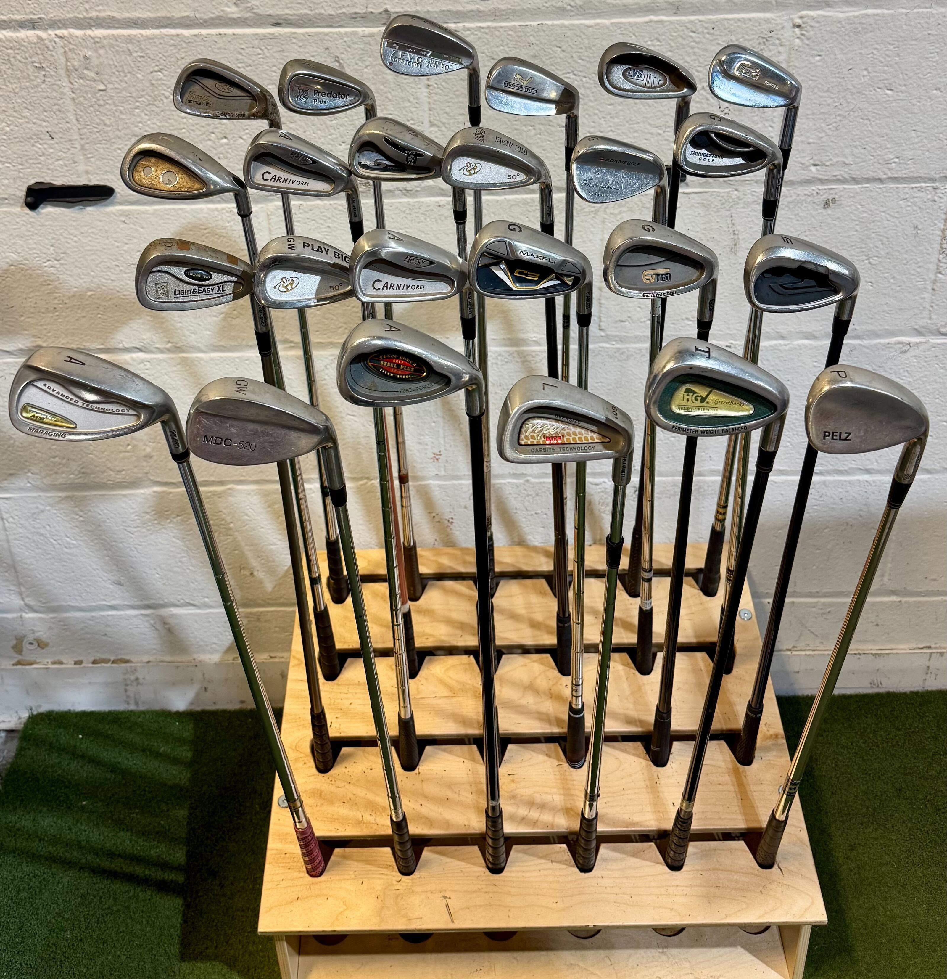 Wholesale Lot of 45 Golf Clubs - Assorted Wedges-Next Round