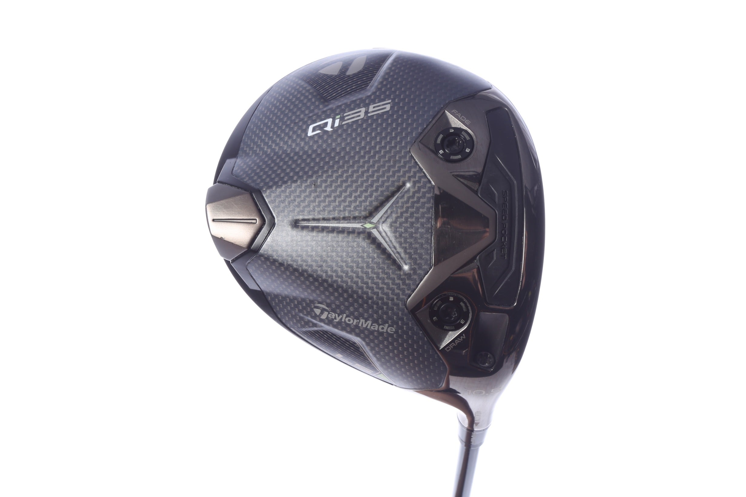 Used TaylorMade Qi35 LS Driver - 10.5 Degrees - Regular Flex Project X HZRDUS Smoke Red RDX - Right-Handed-Next Round