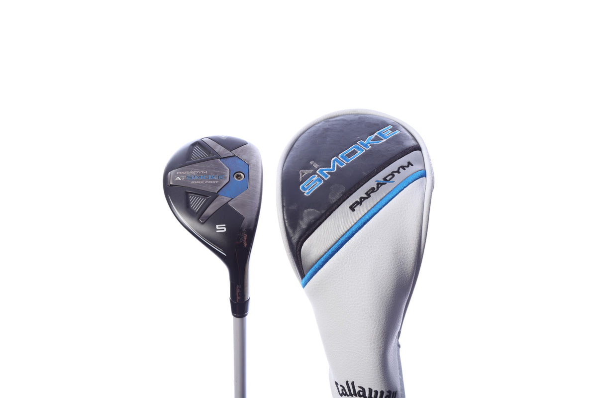 Used Callaway Paradym Ai Smoke 5H Hybrid - Right-Handed - 24 Degrees - Ladies Flex