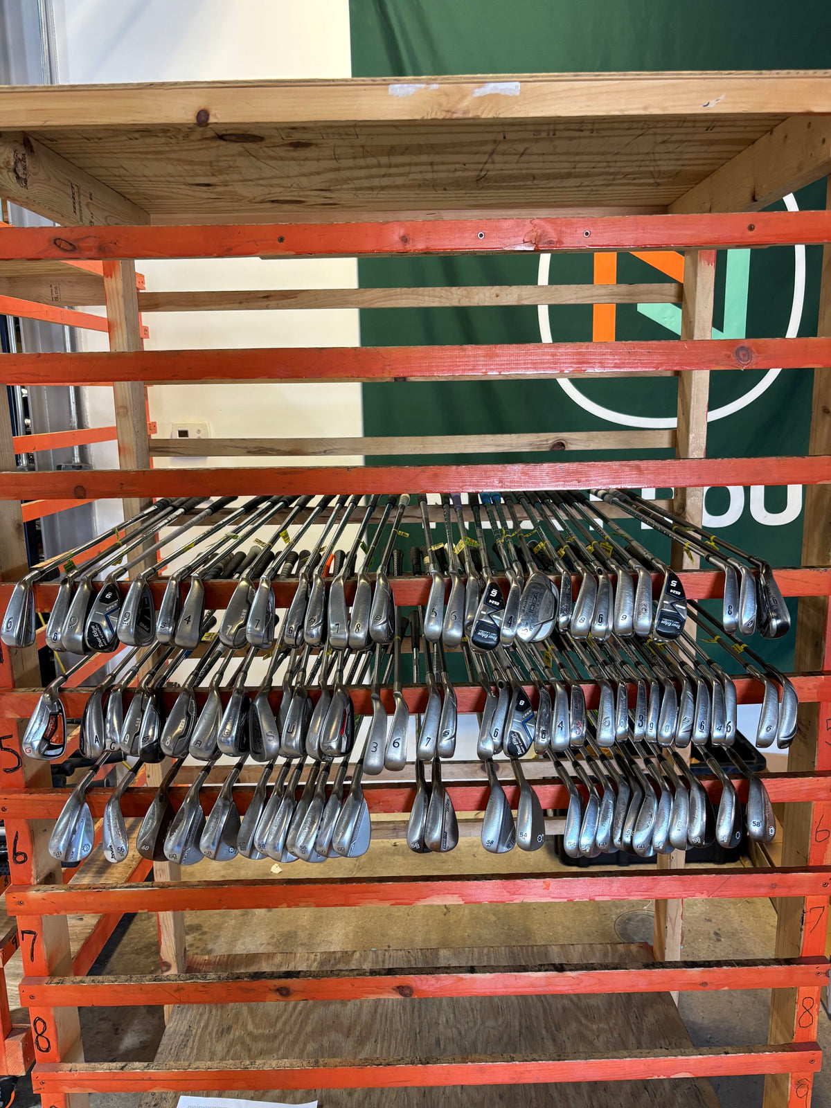 Wholesale Lot 1 — 98 Wedges & Single Irons under $50 · $4,231 Retail Value
