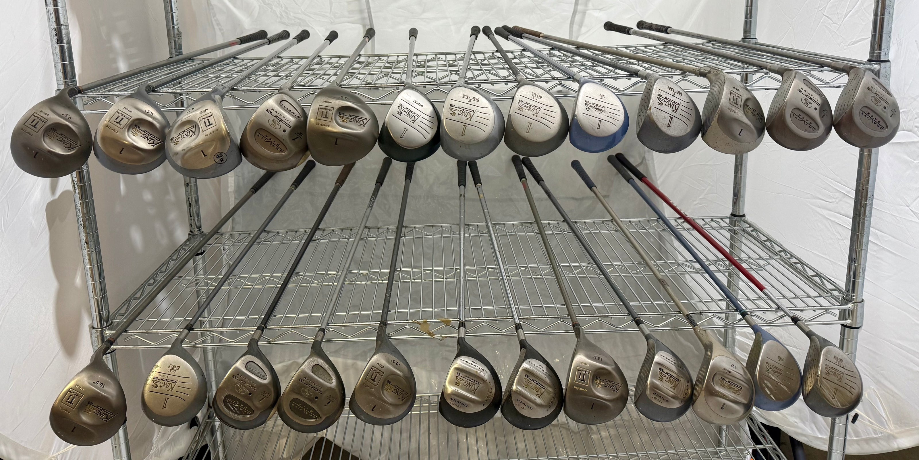 Wholesale Lot of 25 Golf Clubs - Cobra Drivers-Next Round