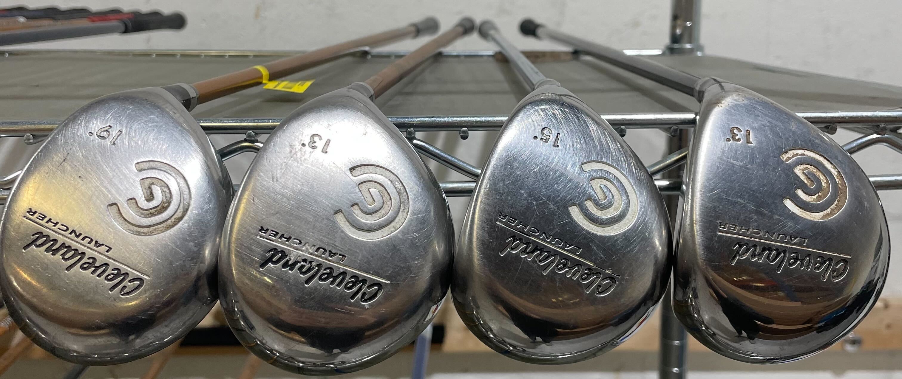 Wholesale Lot of 25 Golf Clubs - Cleveland Launcher Fairway Woods-Next Round