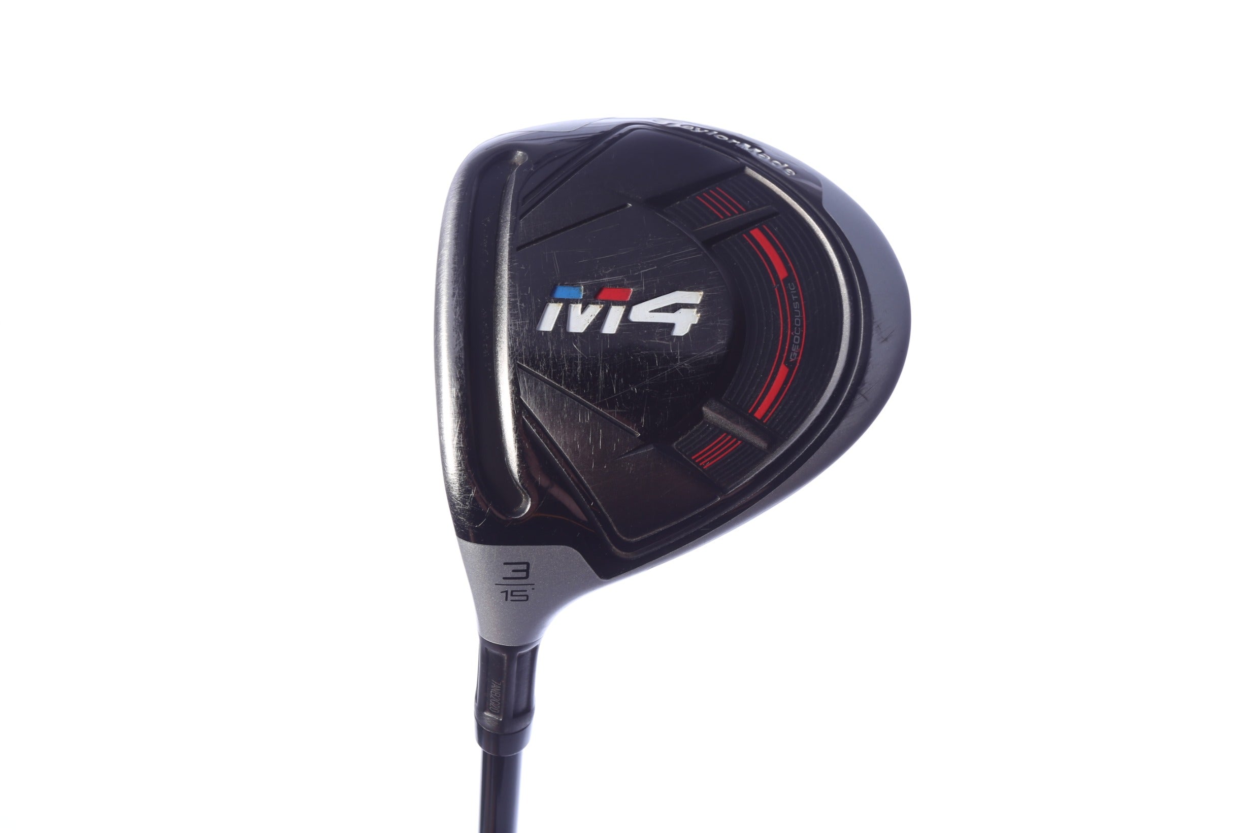 Used TaylorMade M4 3-Wood - Left-Handed - 15 Degrees - Stiff Flex