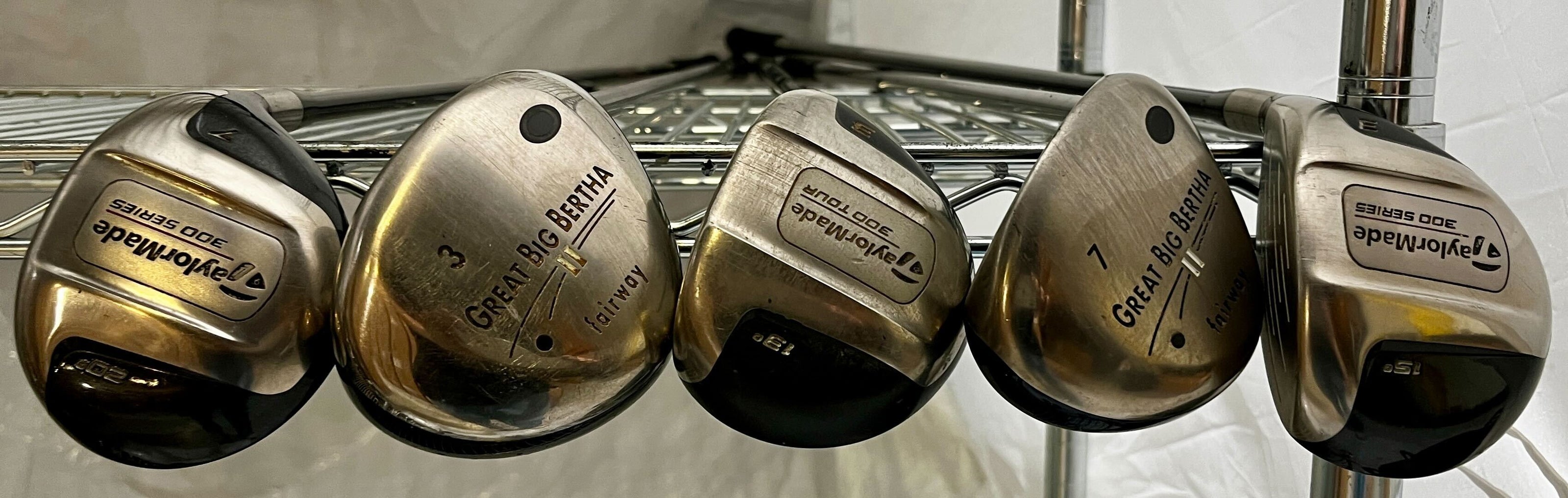 Wholesale Lot of 30 Golf Clubs - Mixed Fairway Woods-Next Round