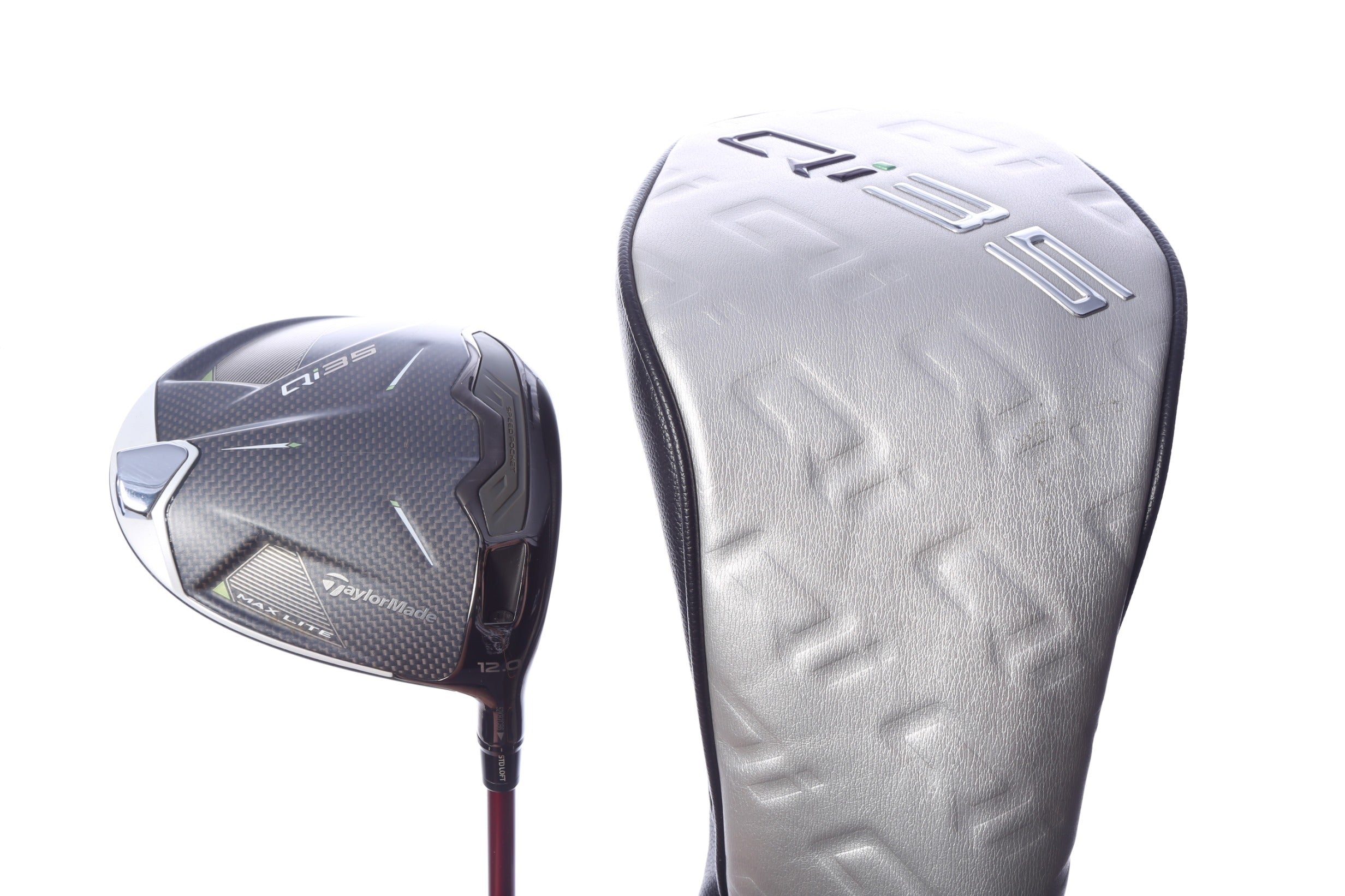 Used TaylorMade Qi35 MAX Lite Driver - 12 Degrees - Seniors Flex Fujikura Ventus Red - Right-Handed-Next Round