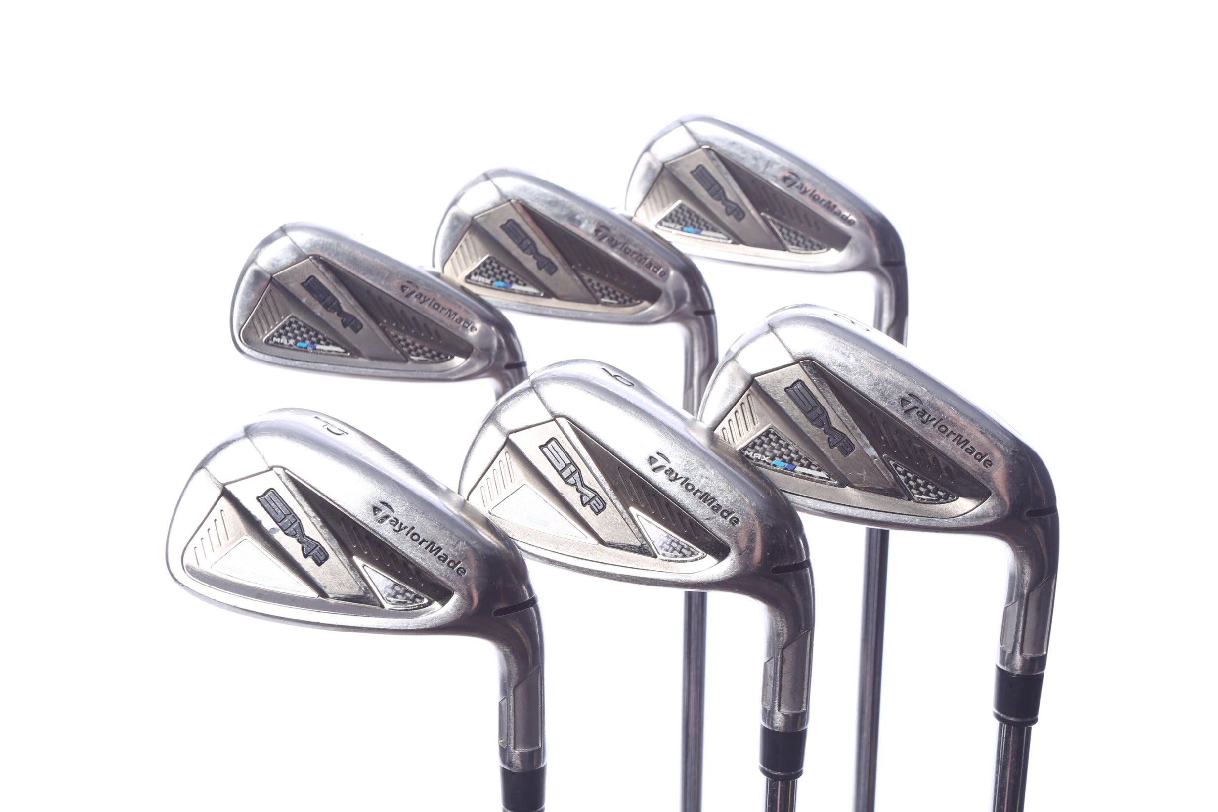 Used TaylorMade SIM2 MAX Iron Set - Right-Handed - 5-PW - Stiff Flex