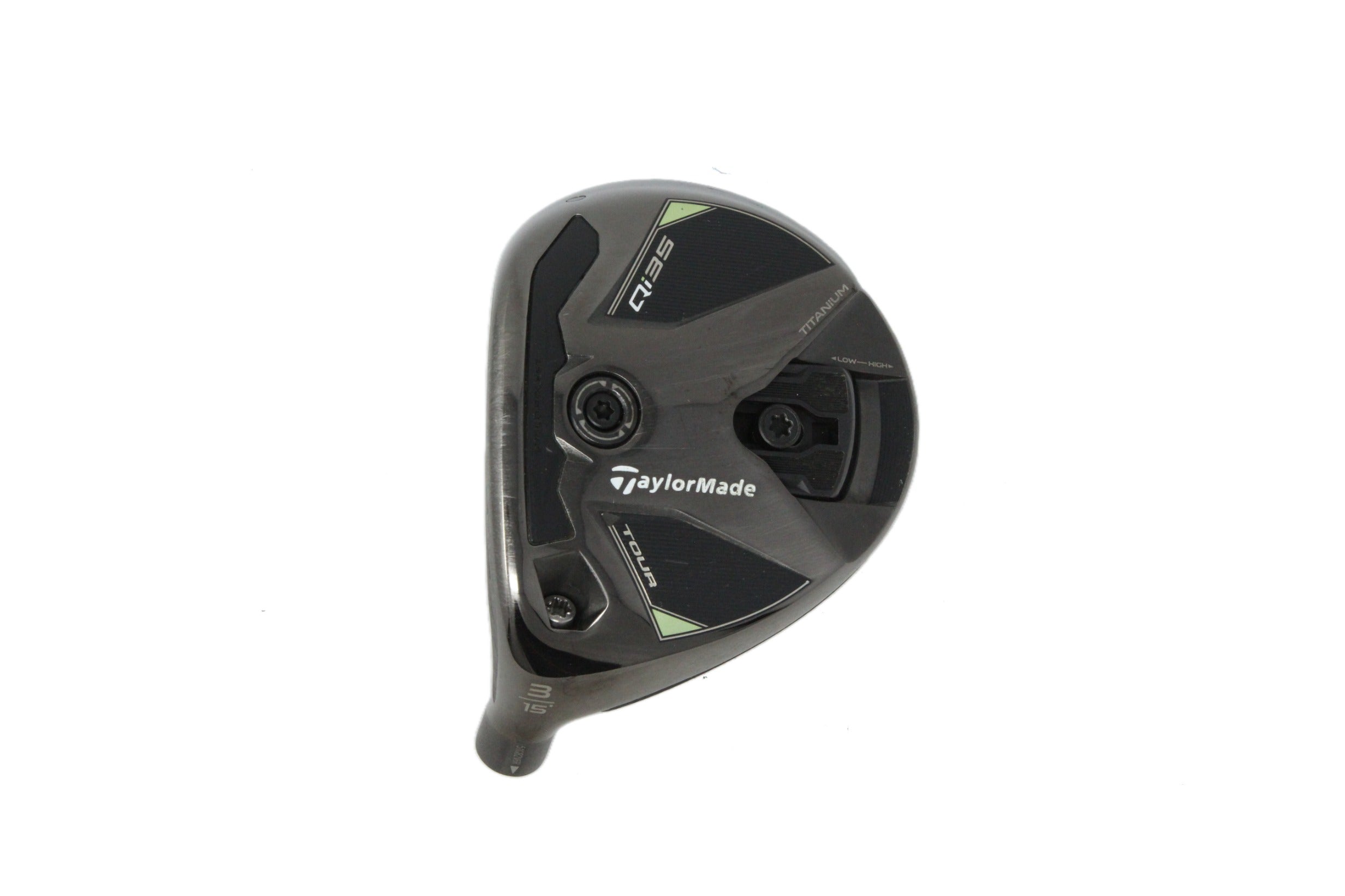 Used TaylorMade Qi35 Tour 3-Wood - HEAD ONLY - Right-Handed - 15 Degrees-Next Round