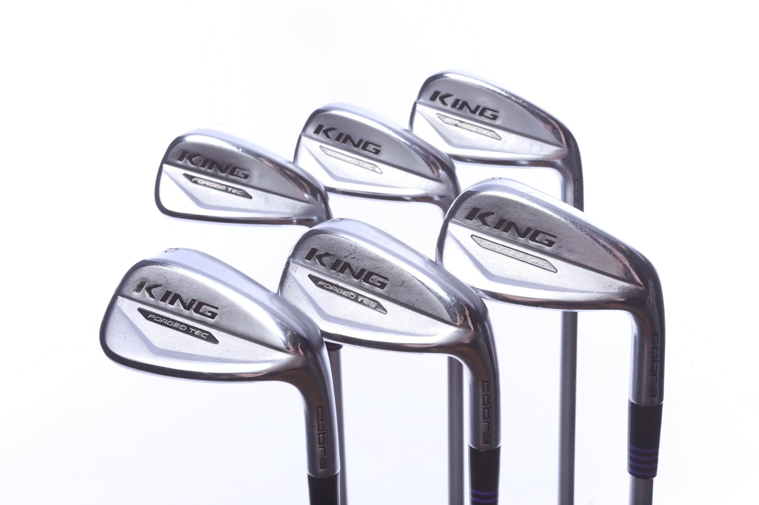 Used Cobra 2020 KING Forged Tec Iron Set - Right-Handed - 5-PW - Stiff Flex-Next Round