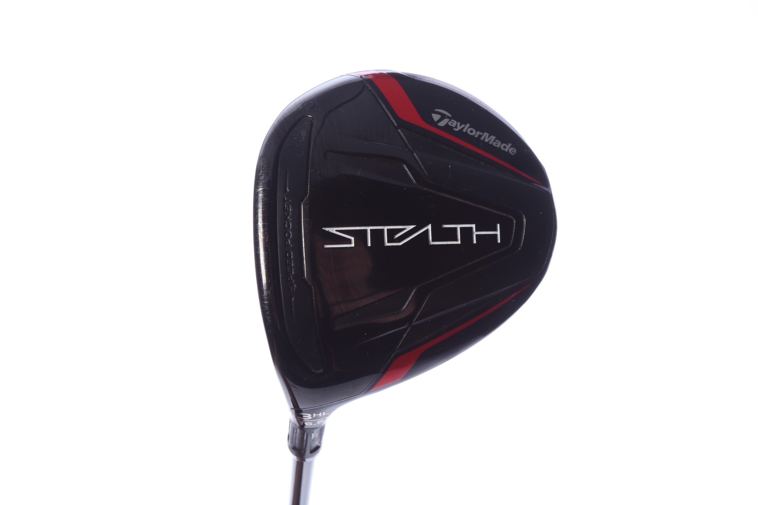 Used TaylorMade STEALTH 3HL Wood - Left-Handed - 16.5 Degrees - Stiff Flex-Next Round