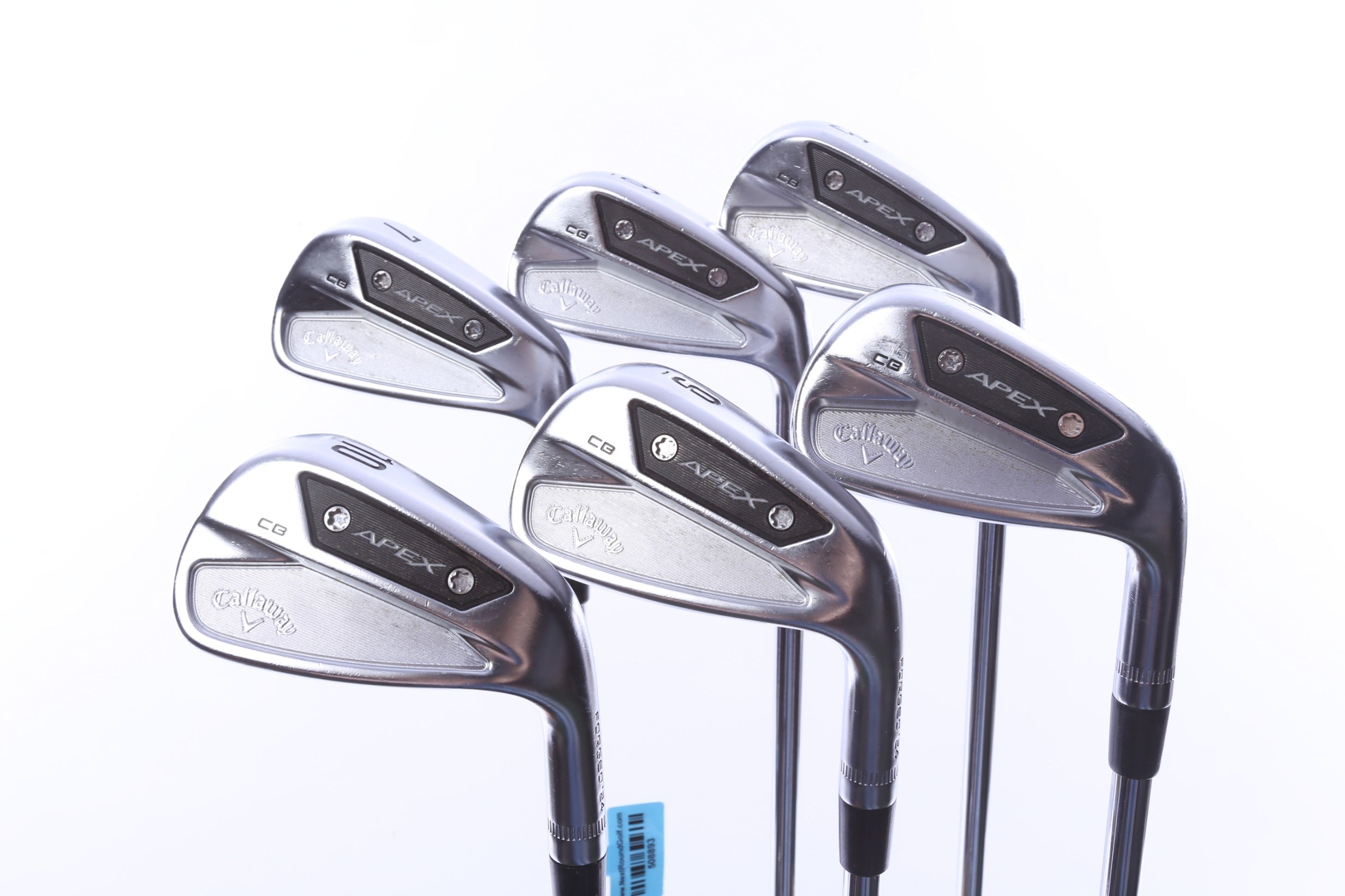 Used Callaway Apex CB 24 Iron Set - Right-Handed - 5-10(PW) - Stiff Flex-Next Round
