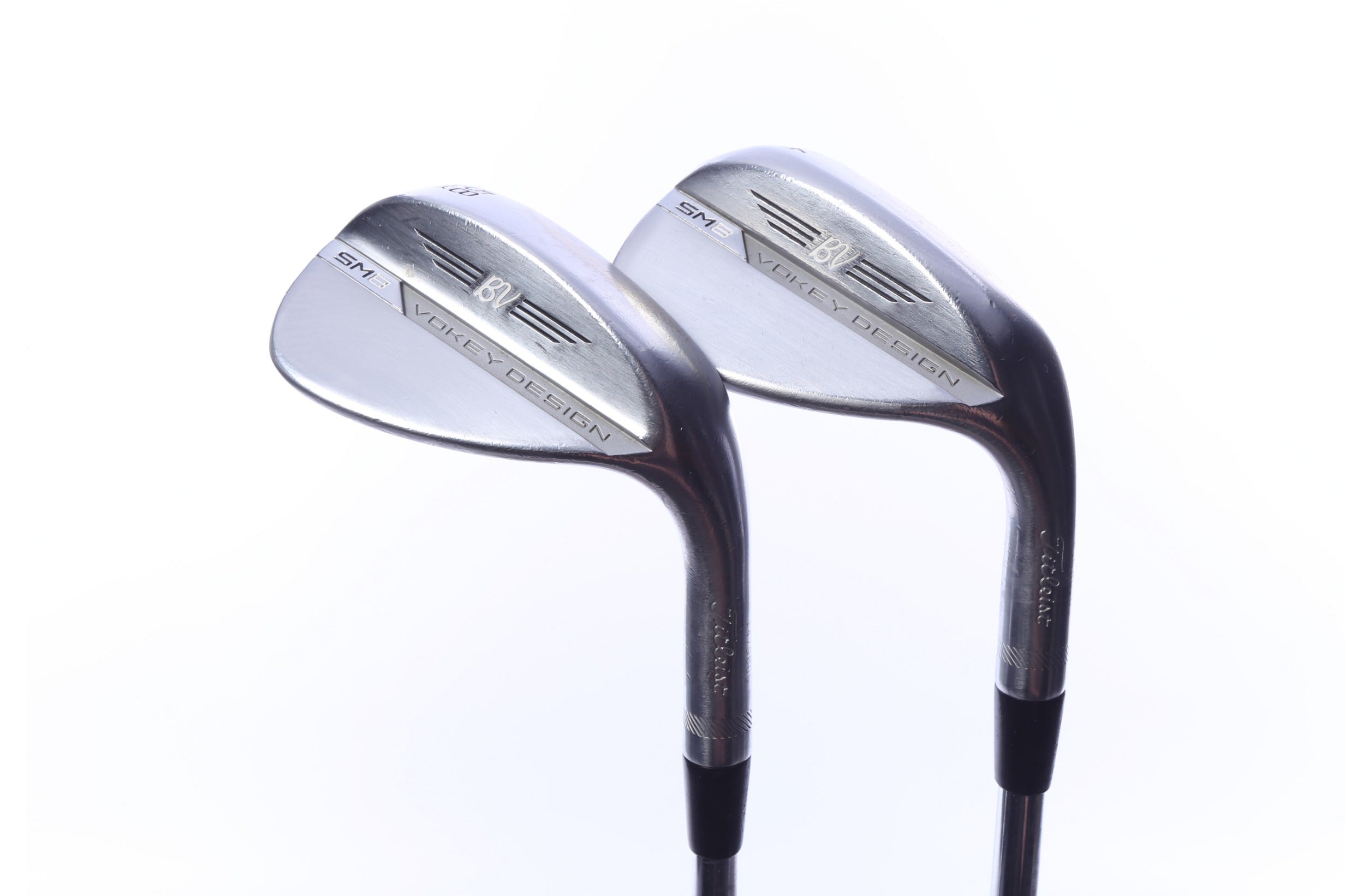 Used Titleist Vokey SM8 Tour Chrome Wedge Set - Right-Handed - 54*, 58* - Regular Flex