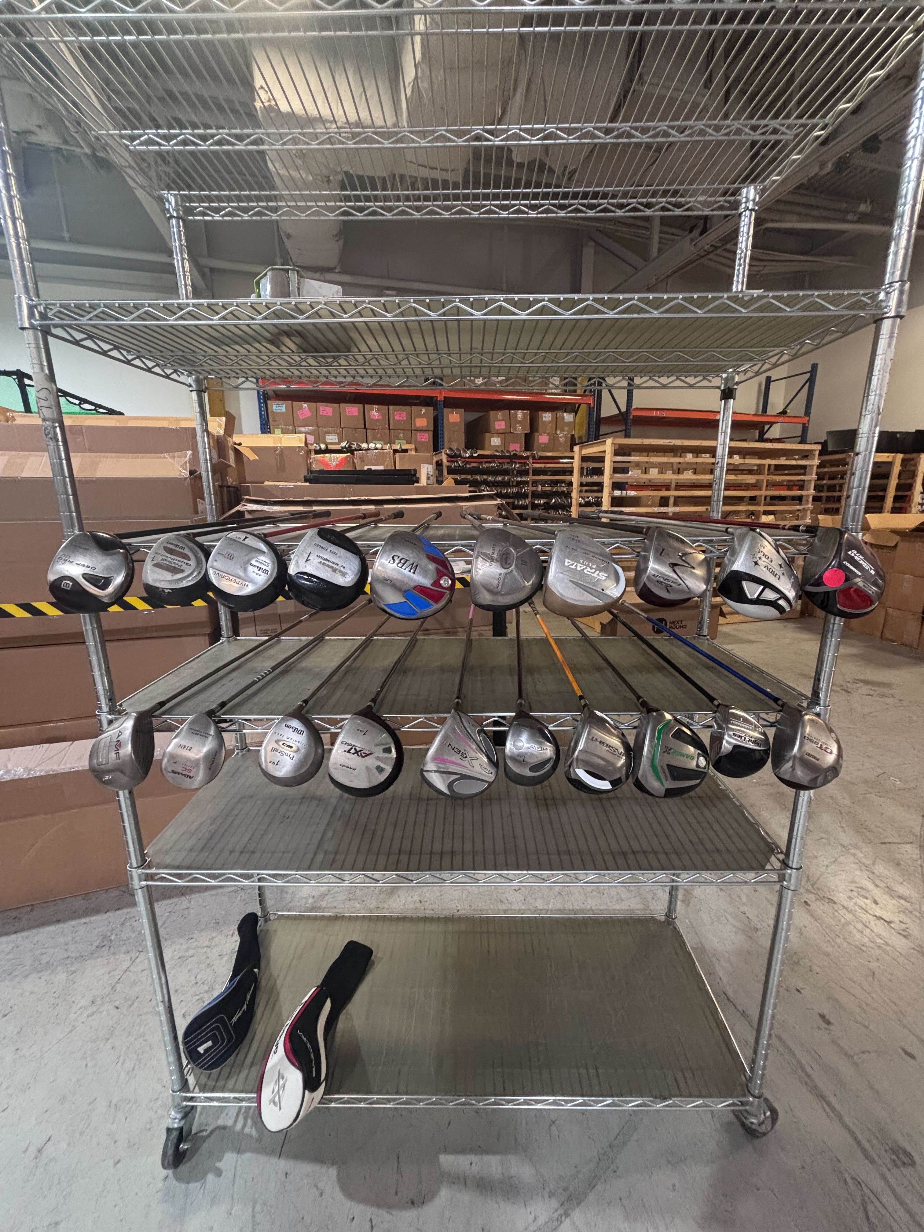 Wholesale Lot 20 Golf Clubs - Assorted Drivers-Next Round