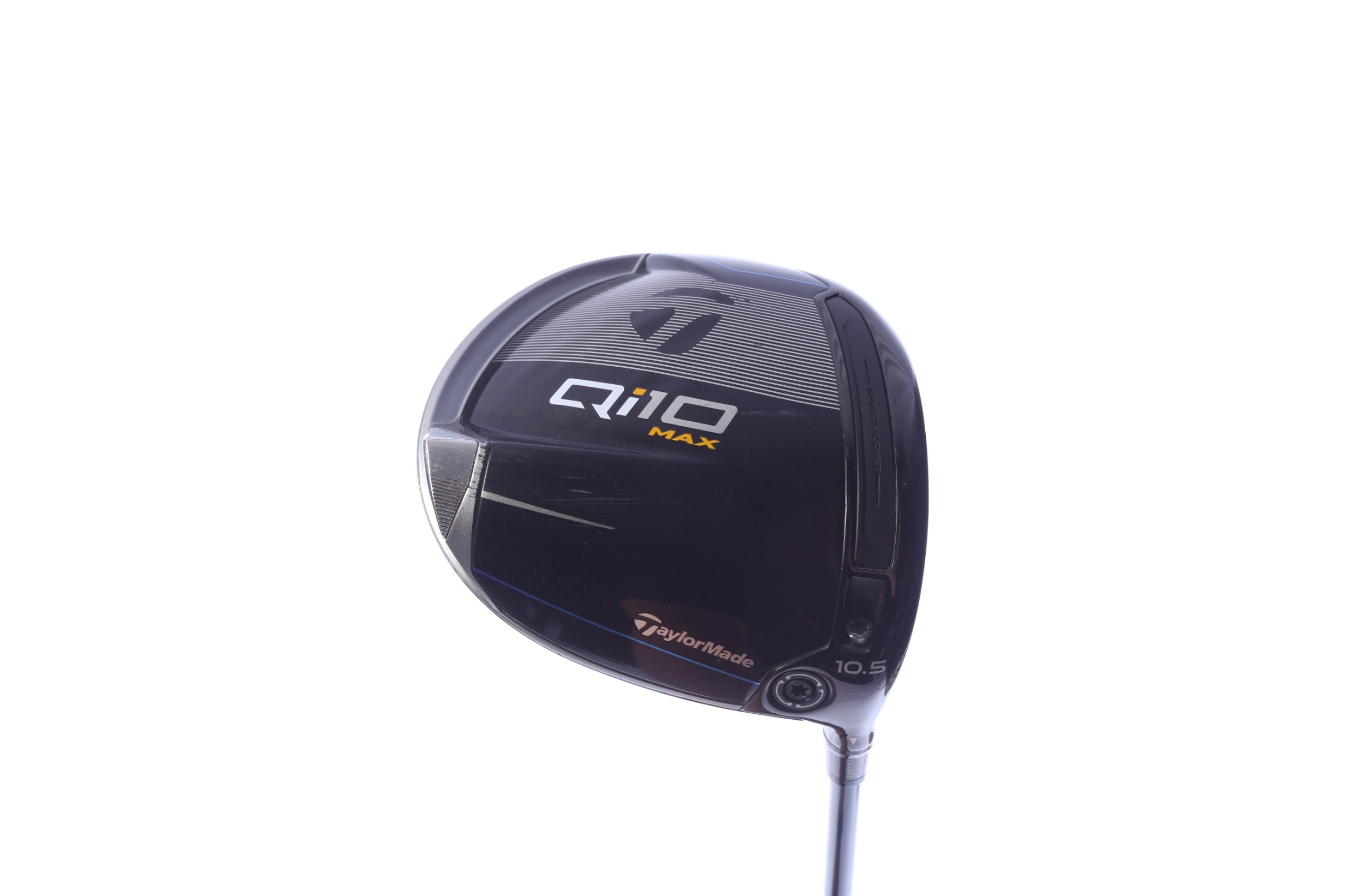 Used TaylorMade Qi10 MAX Driver - 10.5 Degrees - Regular Flex Mitsubishi DIAMANA T+ - Right-Handed