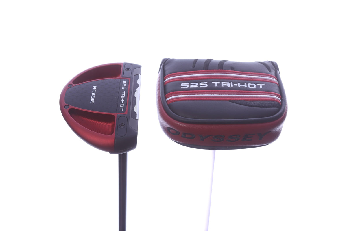 Used Odyssey Tri-Hot Square 2 Square Rossie Putter - Right-Handed - 35 in - Mallet