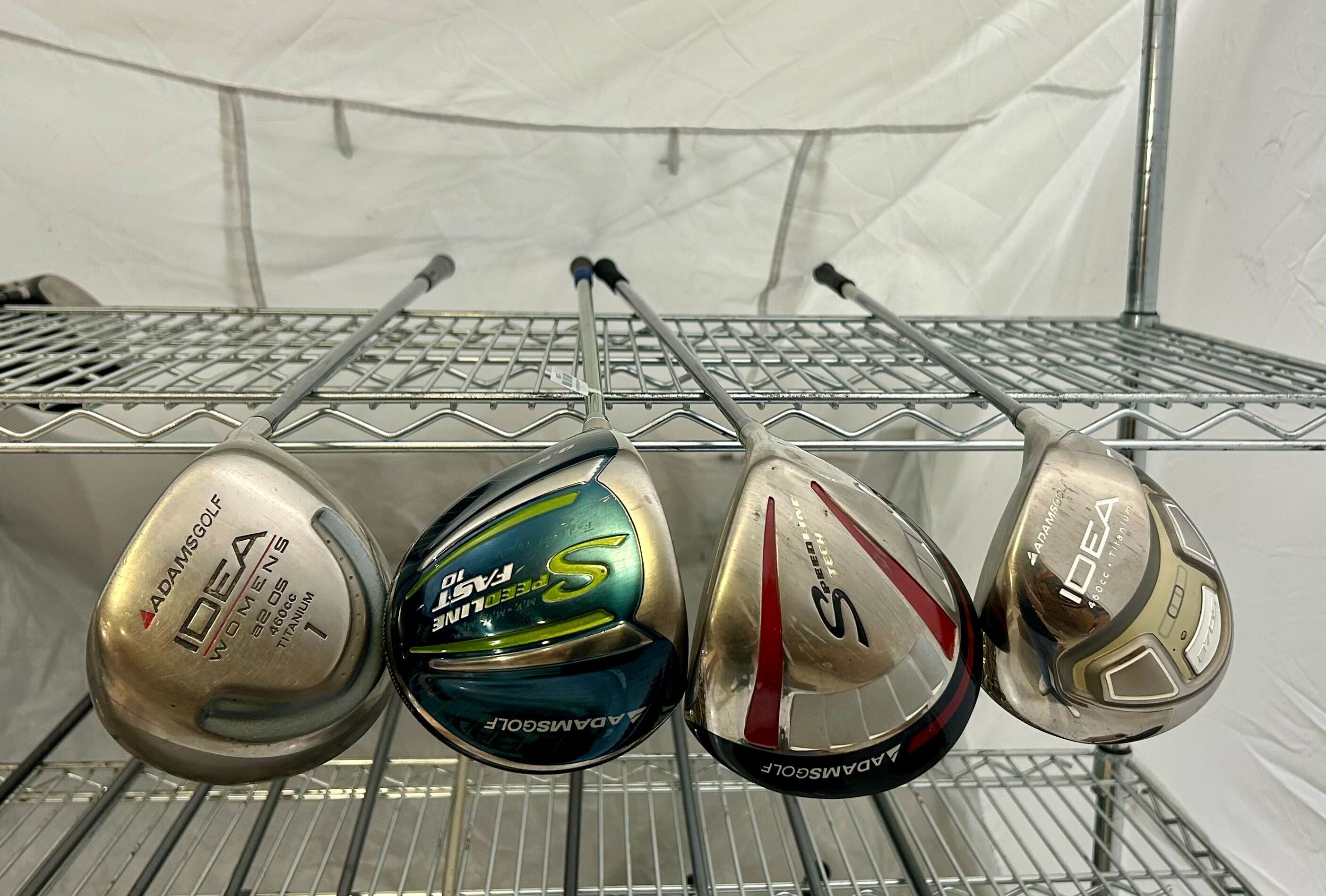 Wholesale Lot of 20 Golf Clubs - Adams Drivers and Callaway Fairway Woods-Next Round