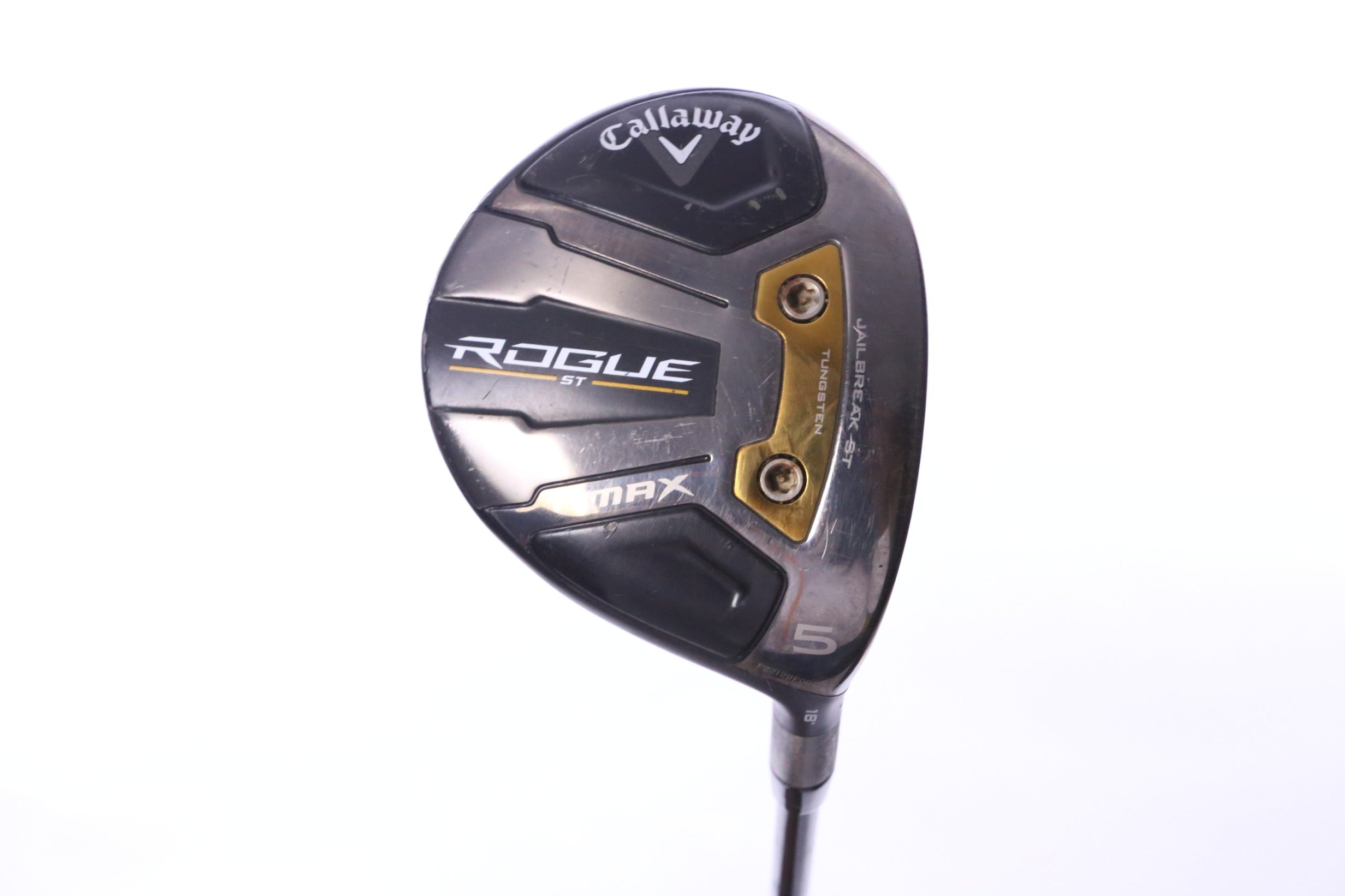 Used Callaway Rogue ST MAX 5-Wood - Right-Handed - 18 Degrees - Stiff Flex