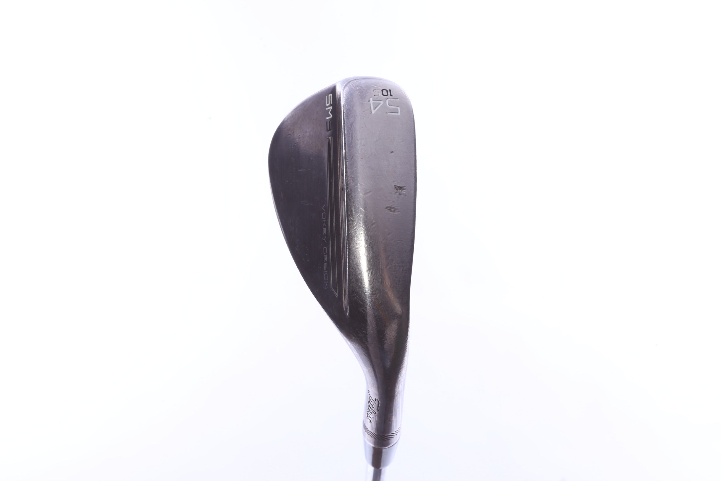 Used Titleist Vokey SM9 Brushed Steel Sand Wedge - Right-Handed - 54 Degrees - Wedge Flex-Next Round