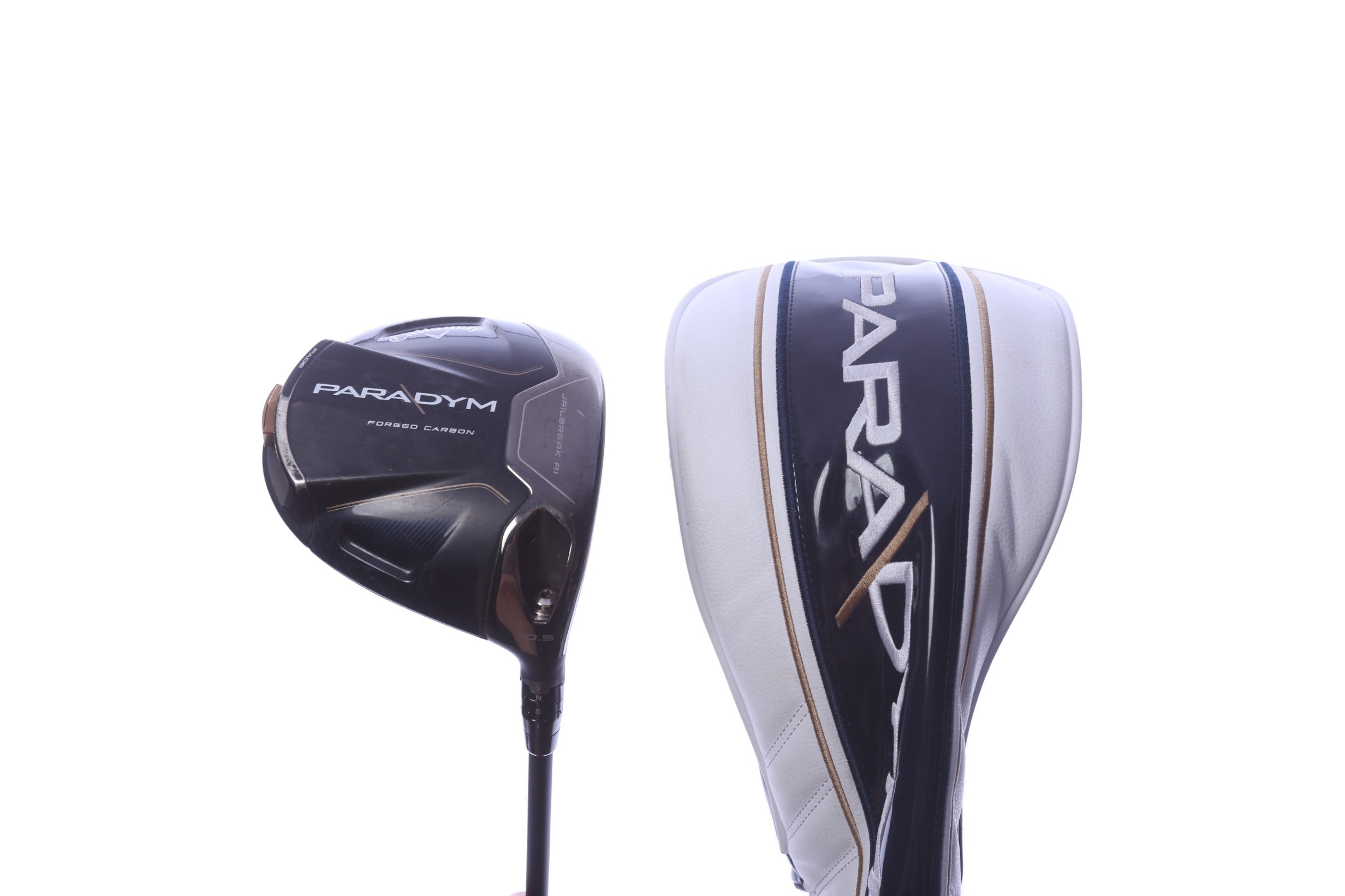 Used Callaway Paradym Driver - 10.5 Degrees - Stiff Flex Aldila NVS Orange - Right-Handed