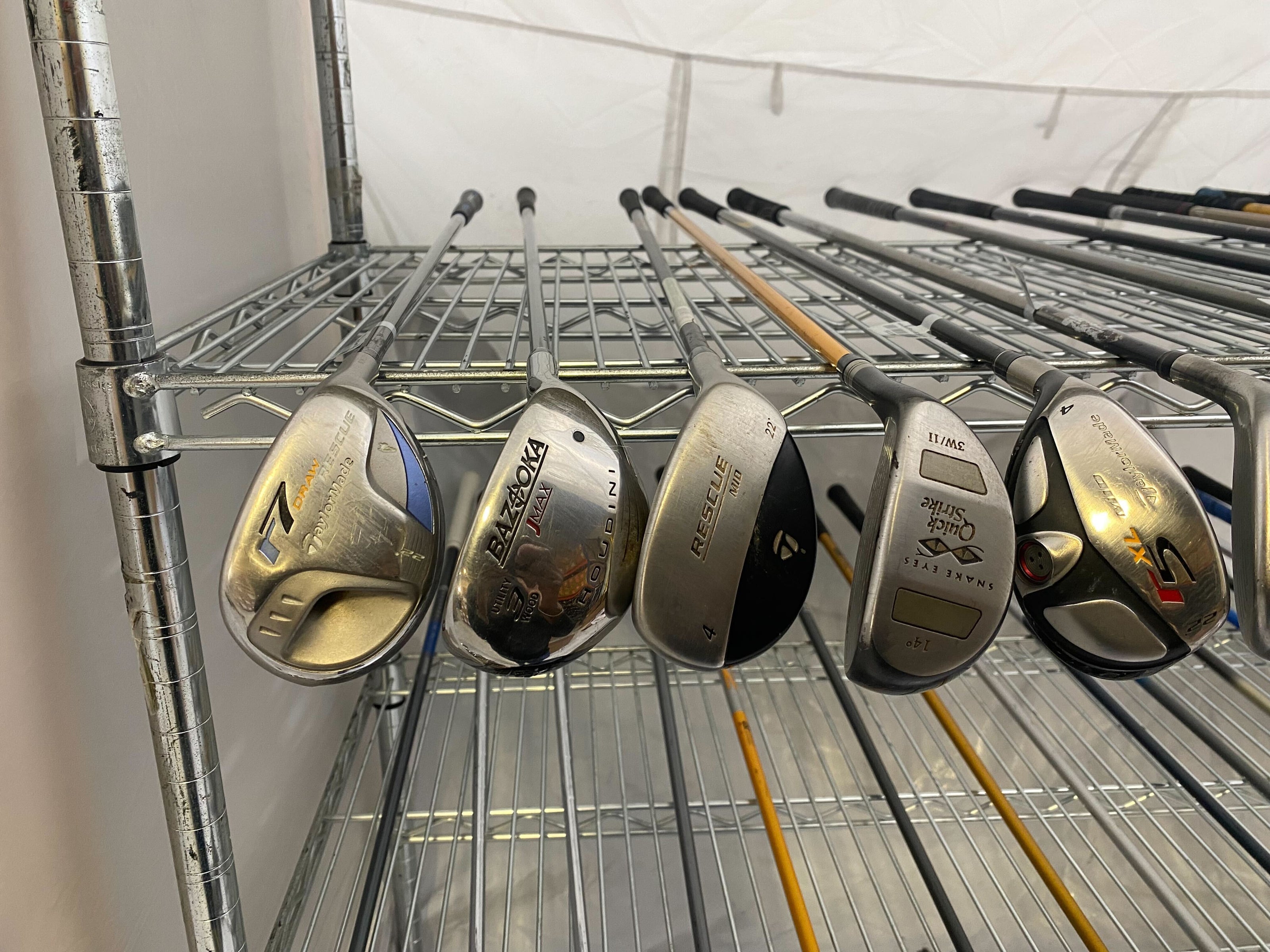 Wholesale Lot of 30 Golf Clubs - Assorted Hybrids-Next Round