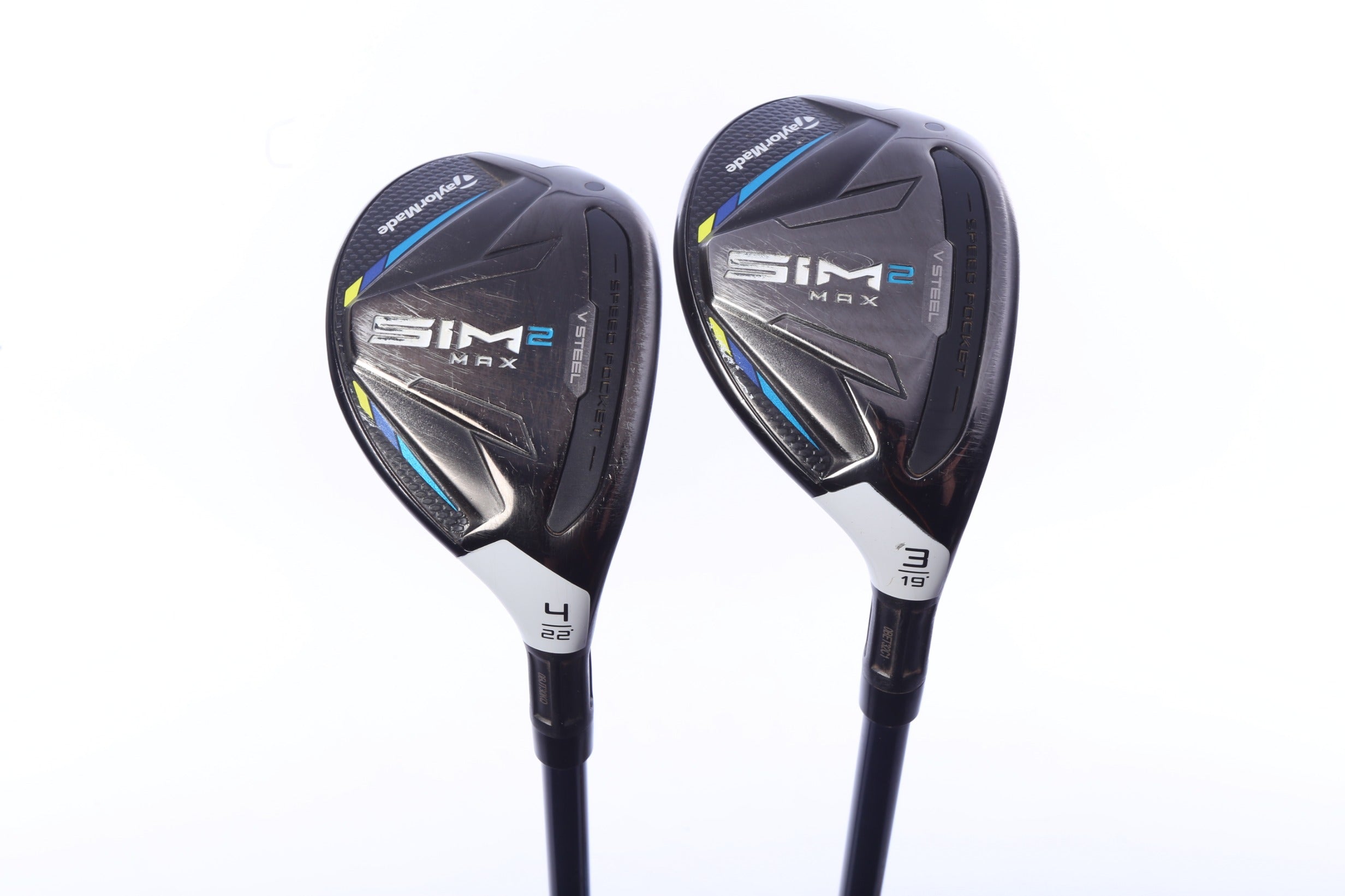 Used TaylorMade SIM2 MAX Rescue Hybrid Set - Right-Handed - 3H, 4H - Regular Flex-Next Round