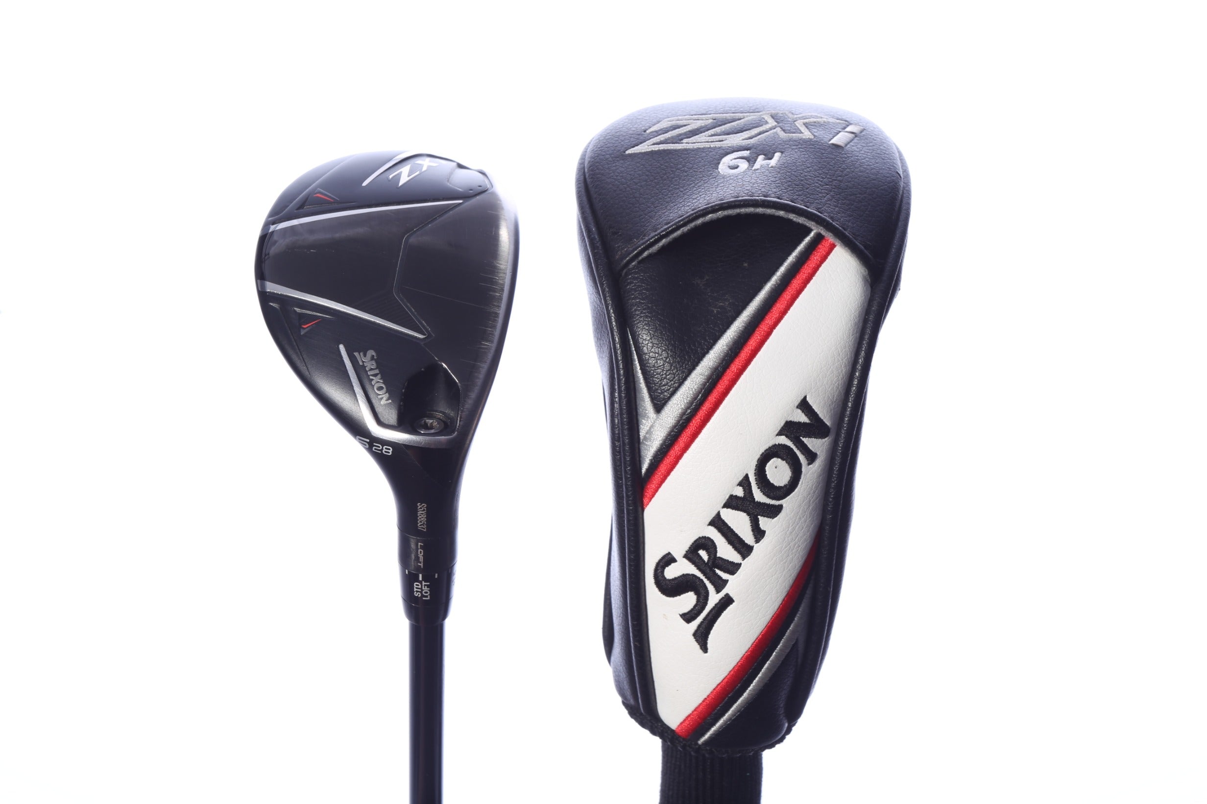 Used Srixon ZXi 6H Hybrid - Right-Handed - 28 Degrees - Stiff Flex