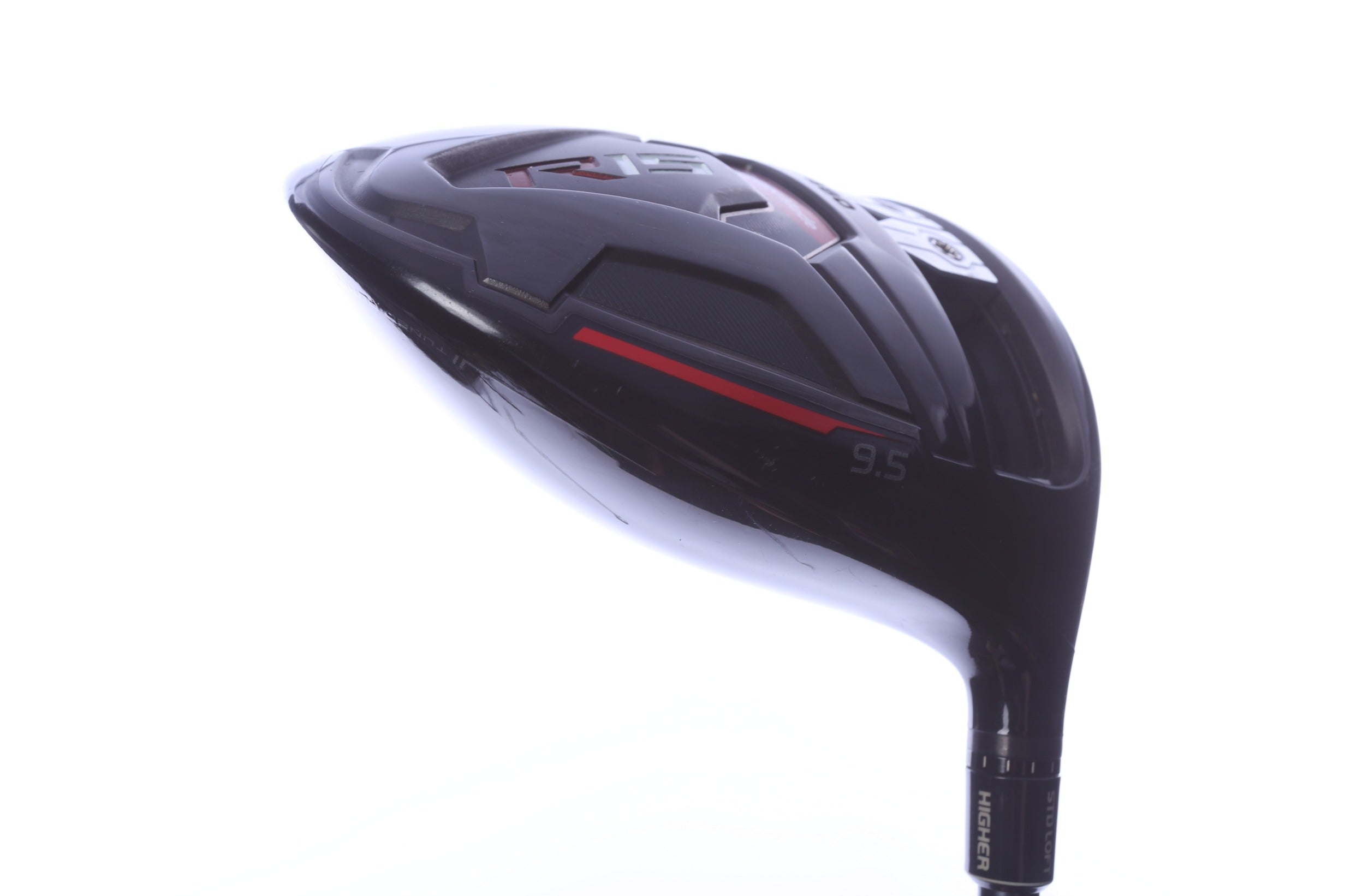 Used TaylorMade R15 Black Driver - 9.5 Degrees - Stiff Flex Fujikura Speeder57 - Right-Handed-Next Round