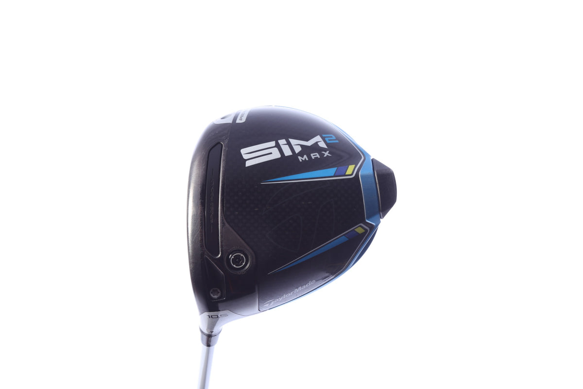 Used TaylorMade SIM2 MAX Driver - 10.5 Degrees - Regular Flex Fujikura Air Speeder - Left-Handed